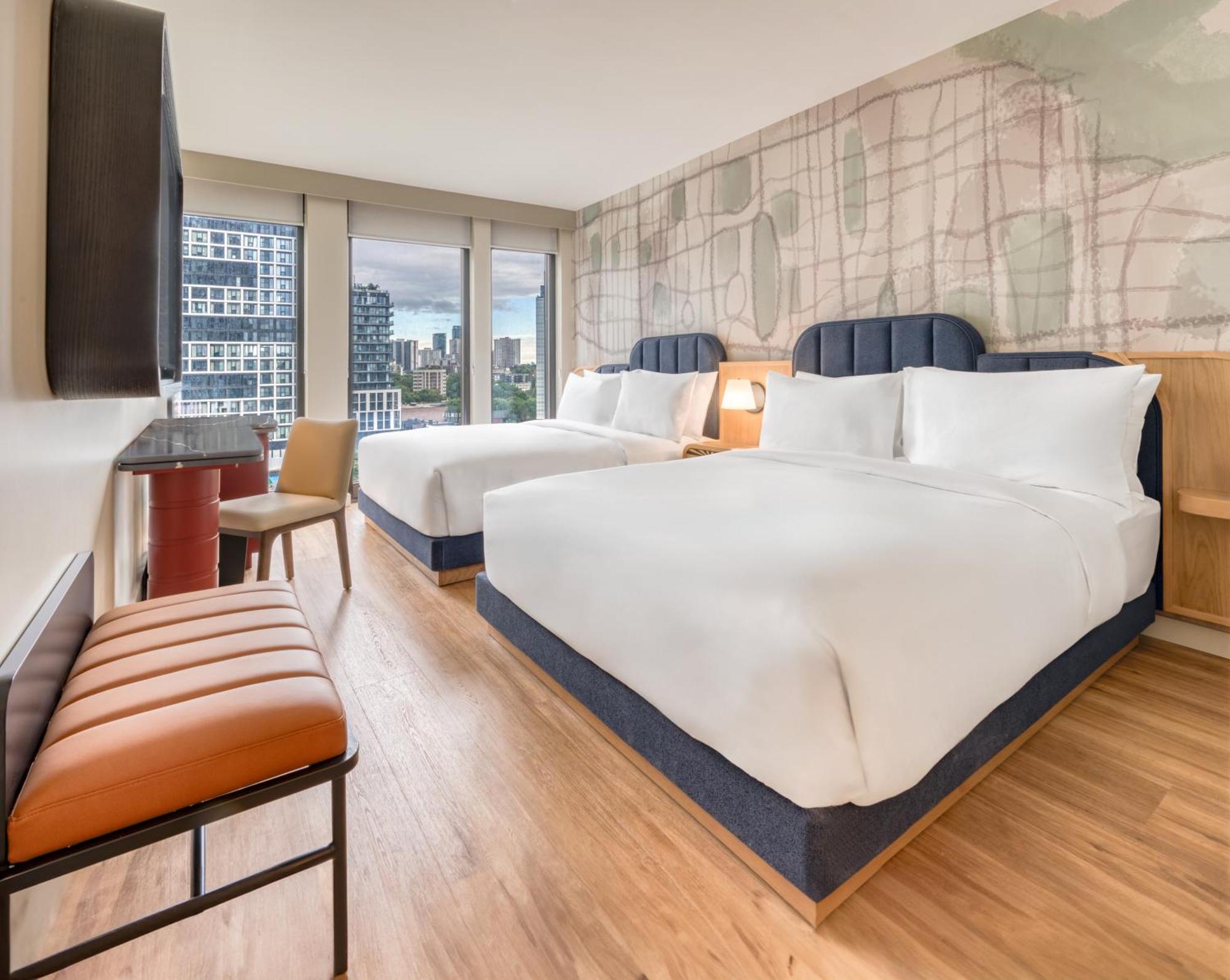 Queen Room with Two Queen Beds - High Floor