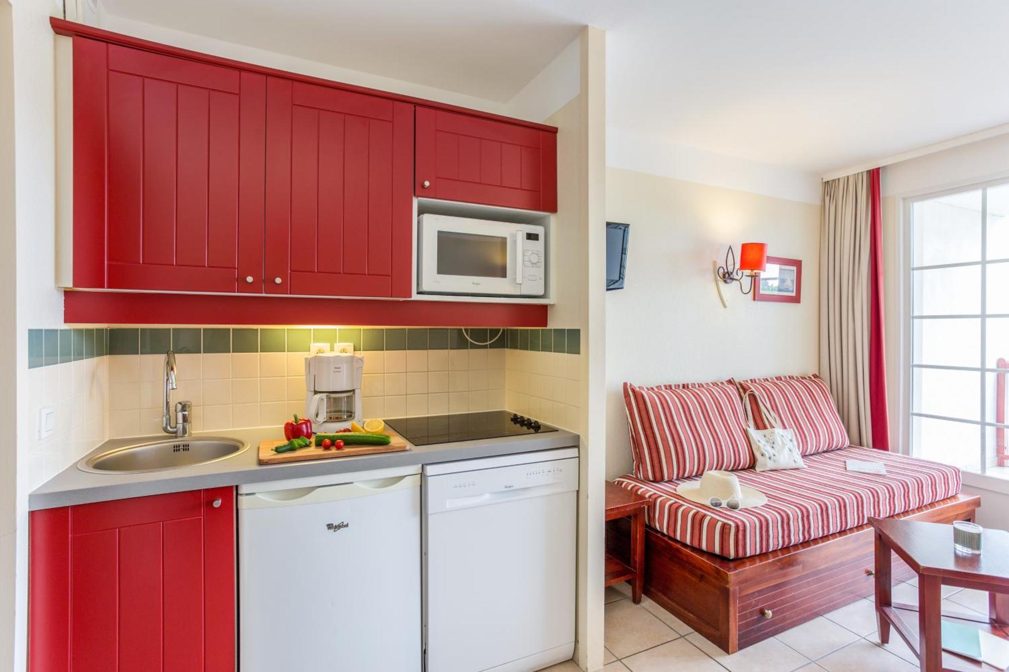 One-Bedroom Apartment Terrace or Balcony Entrance