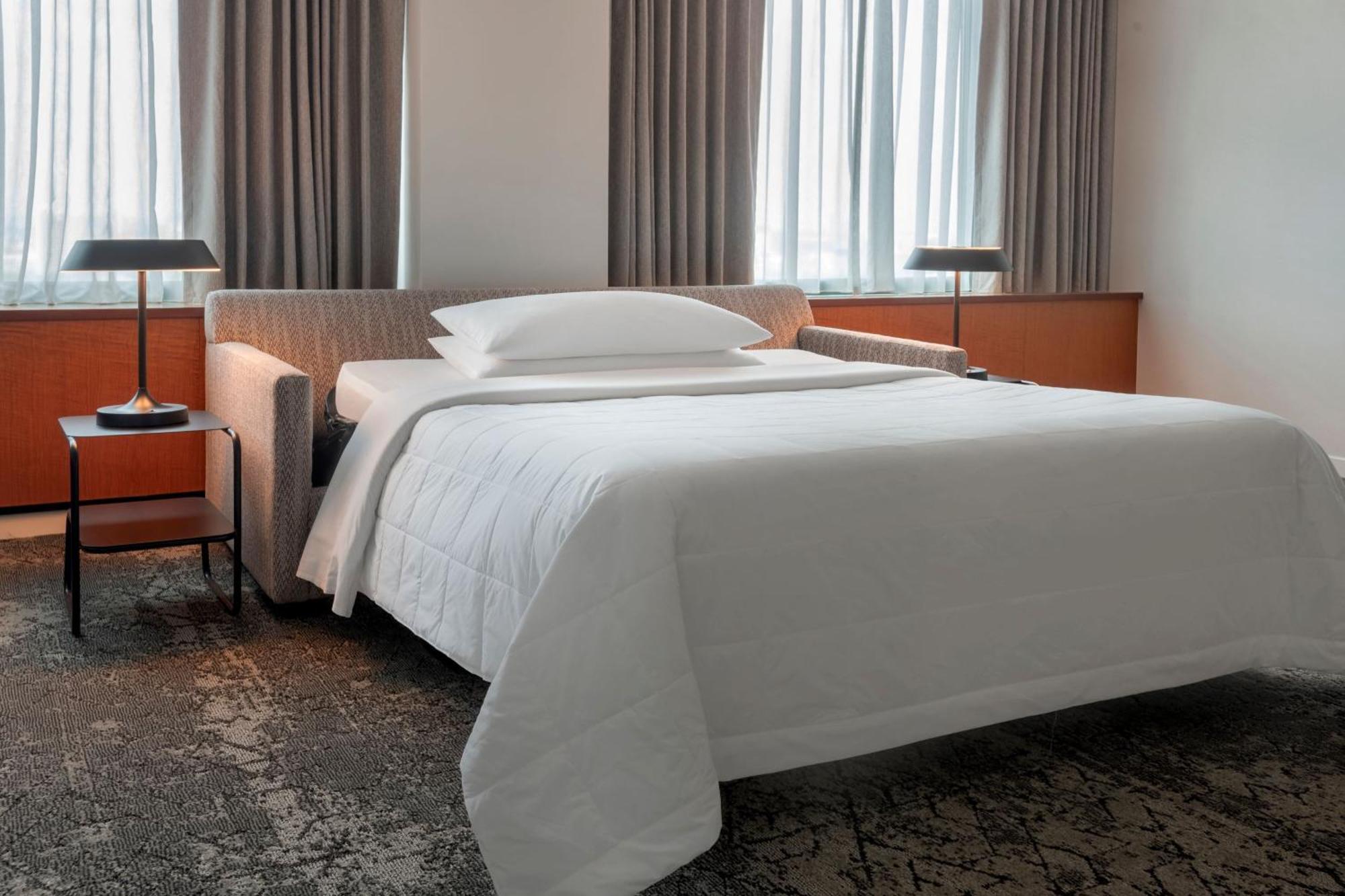 Junior Suite con 1 Letto King-Size, 1 Divano-Letto e Vista Fiume
