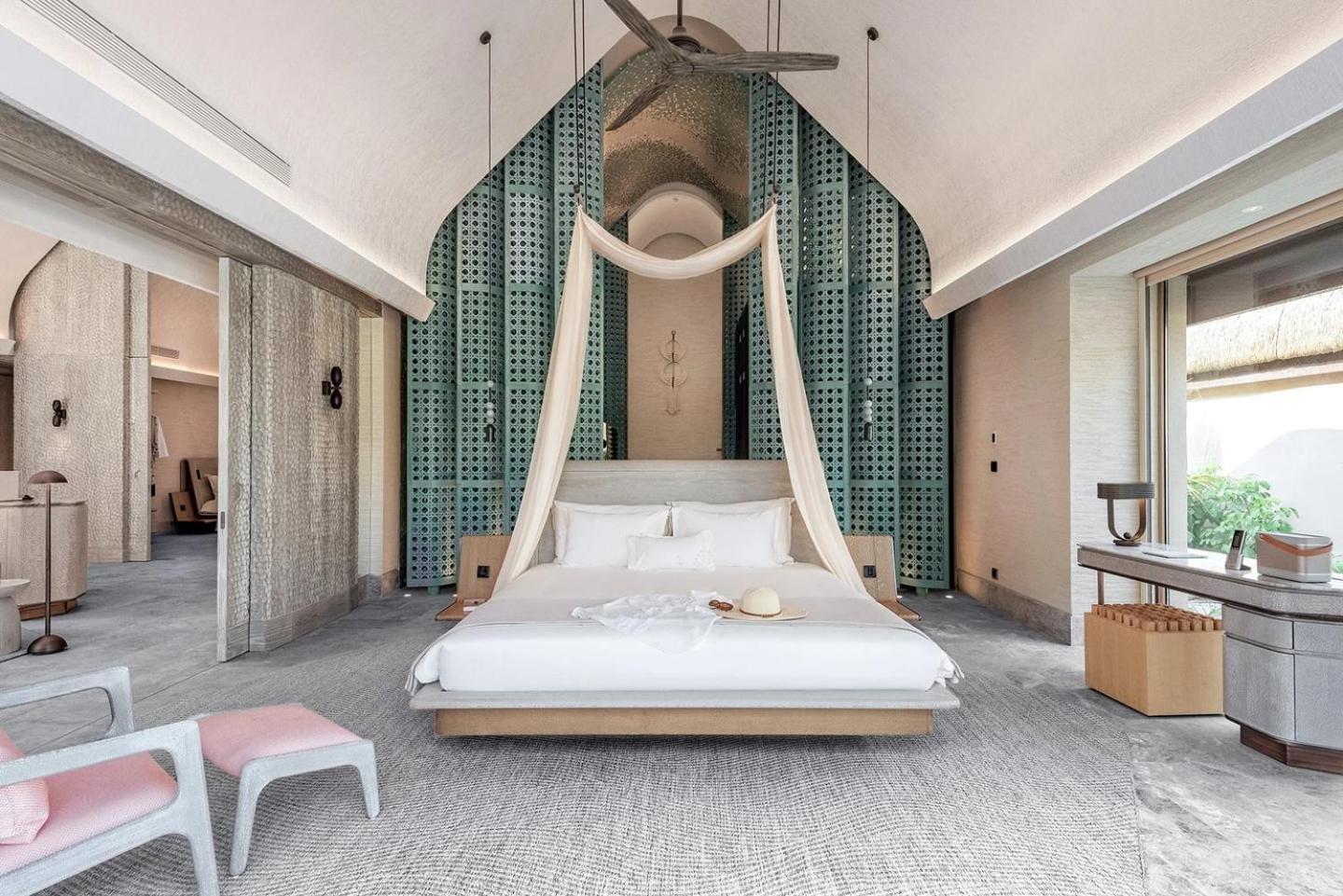 Villa Praia Piscina com 2 Quartos