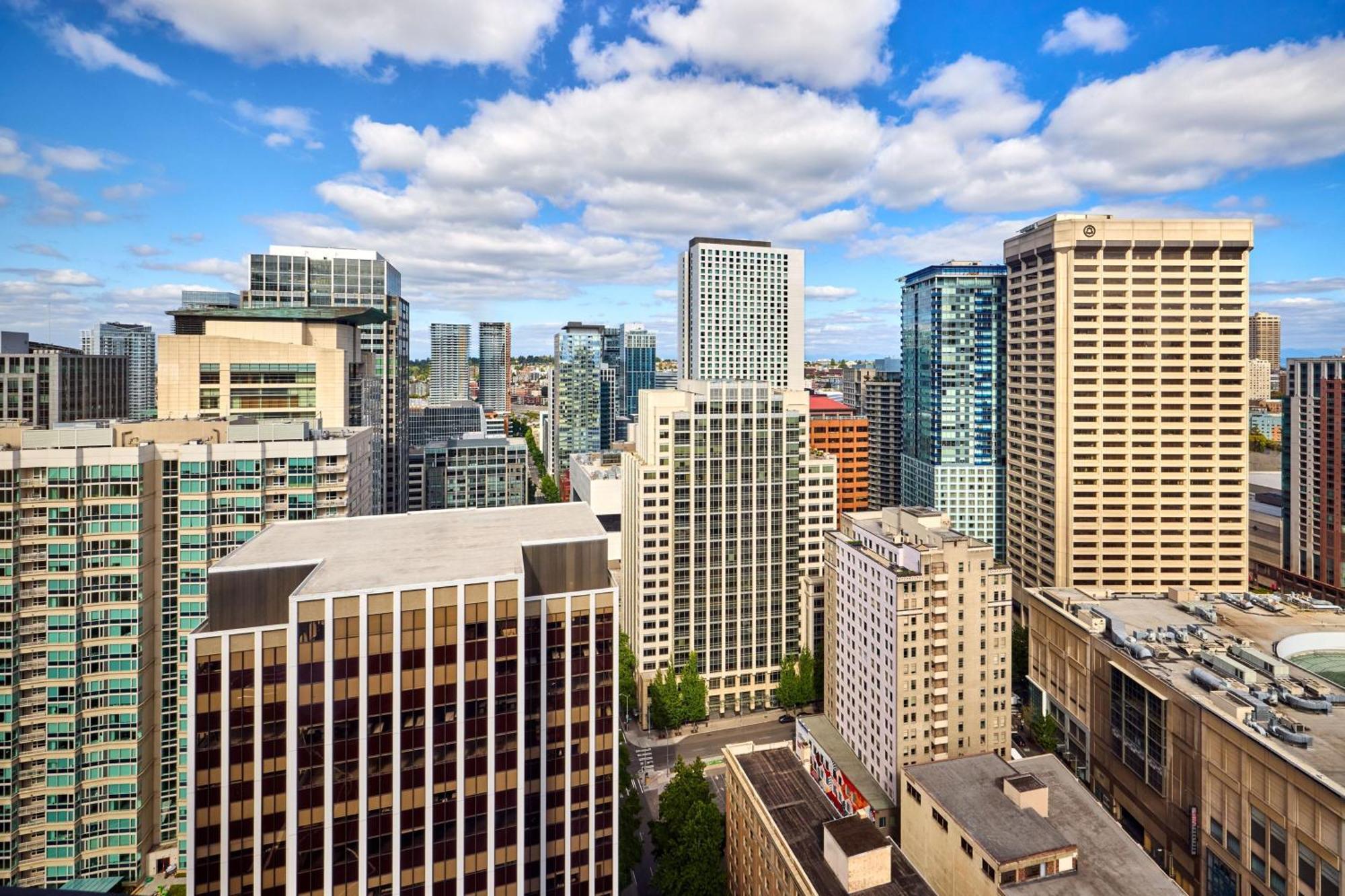 Premium Double Room Two Double Beds City View Hearing Accessible or High Floor