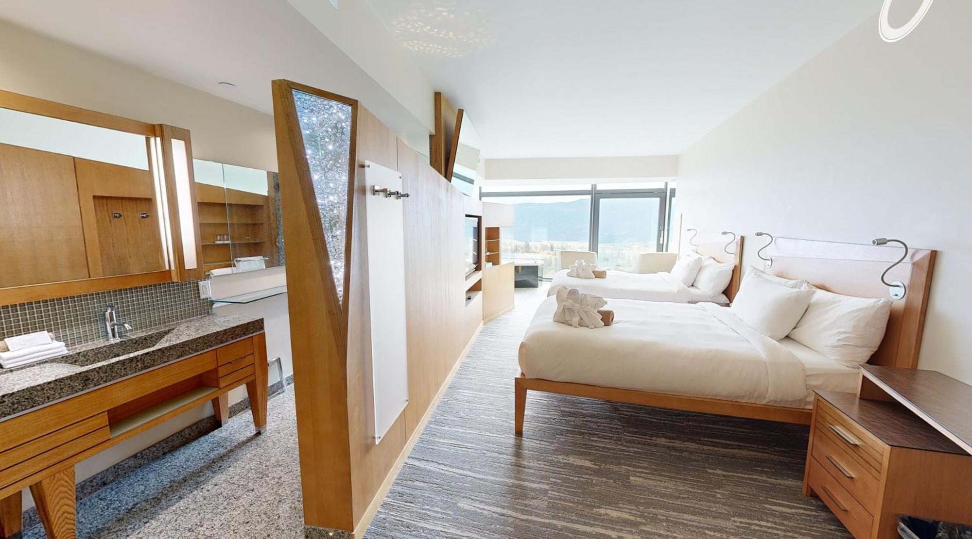 Superior Queen Room Two Queen Beds Mountain View
