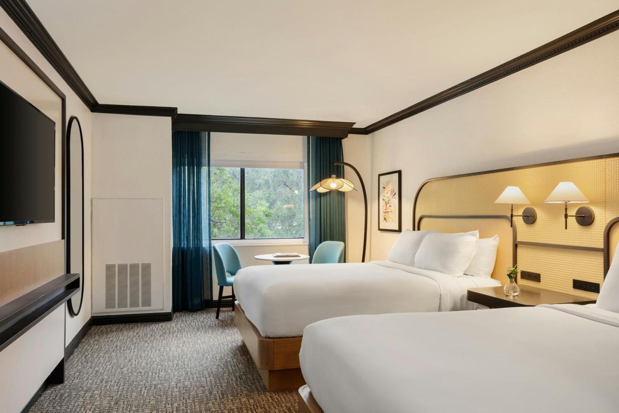 Queen Room with Two Queen Beds and Pool View