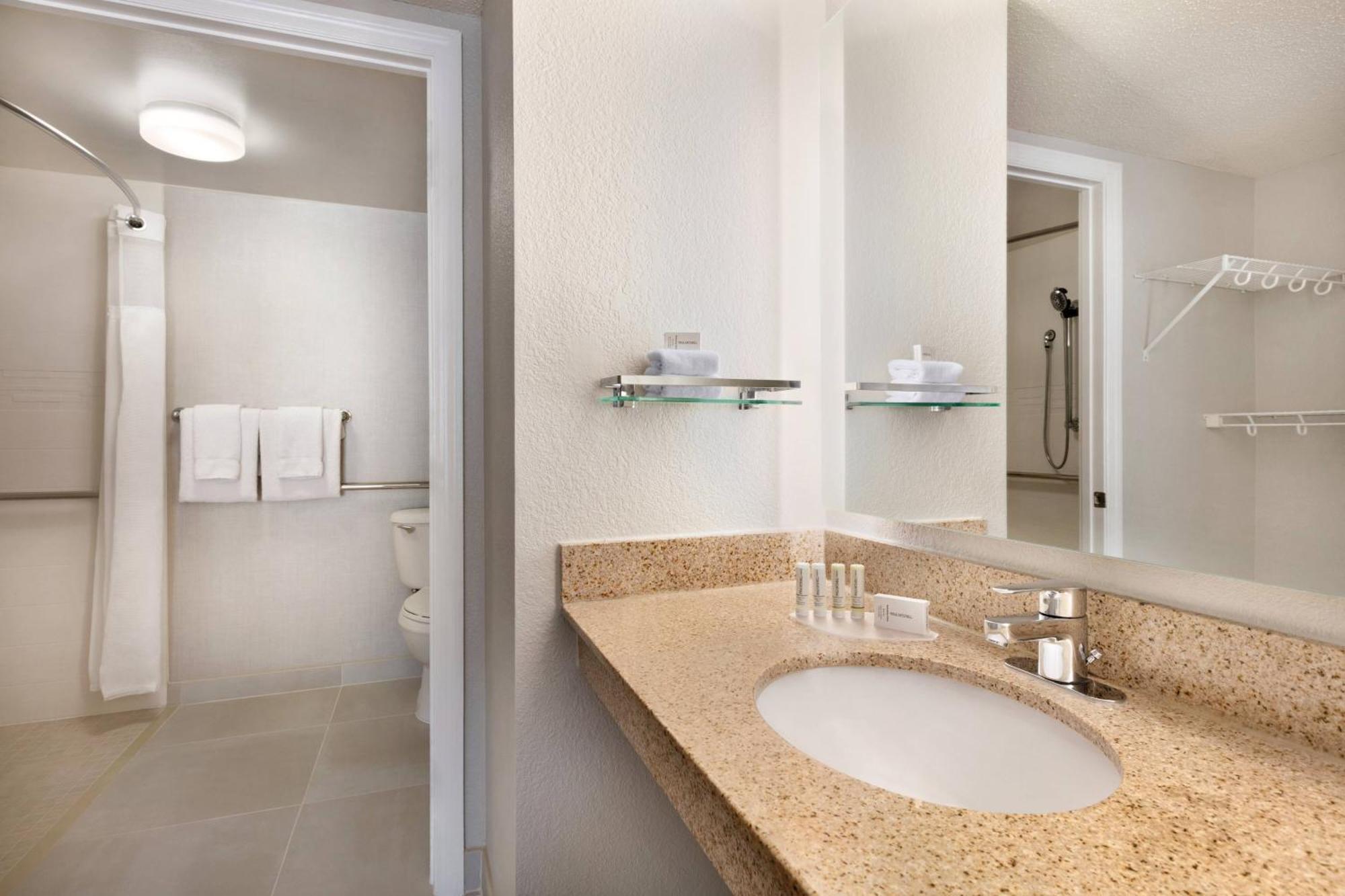 One-Bedroom Queen Suite City View Adapted Tub Mobility Hearing Accessible