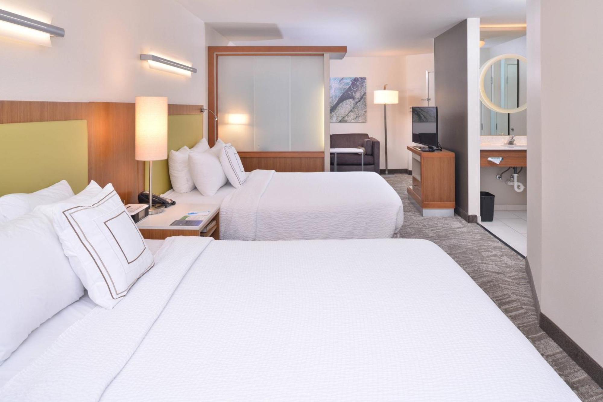 Queen Suite with Two Queen Beds and Sofa Bed