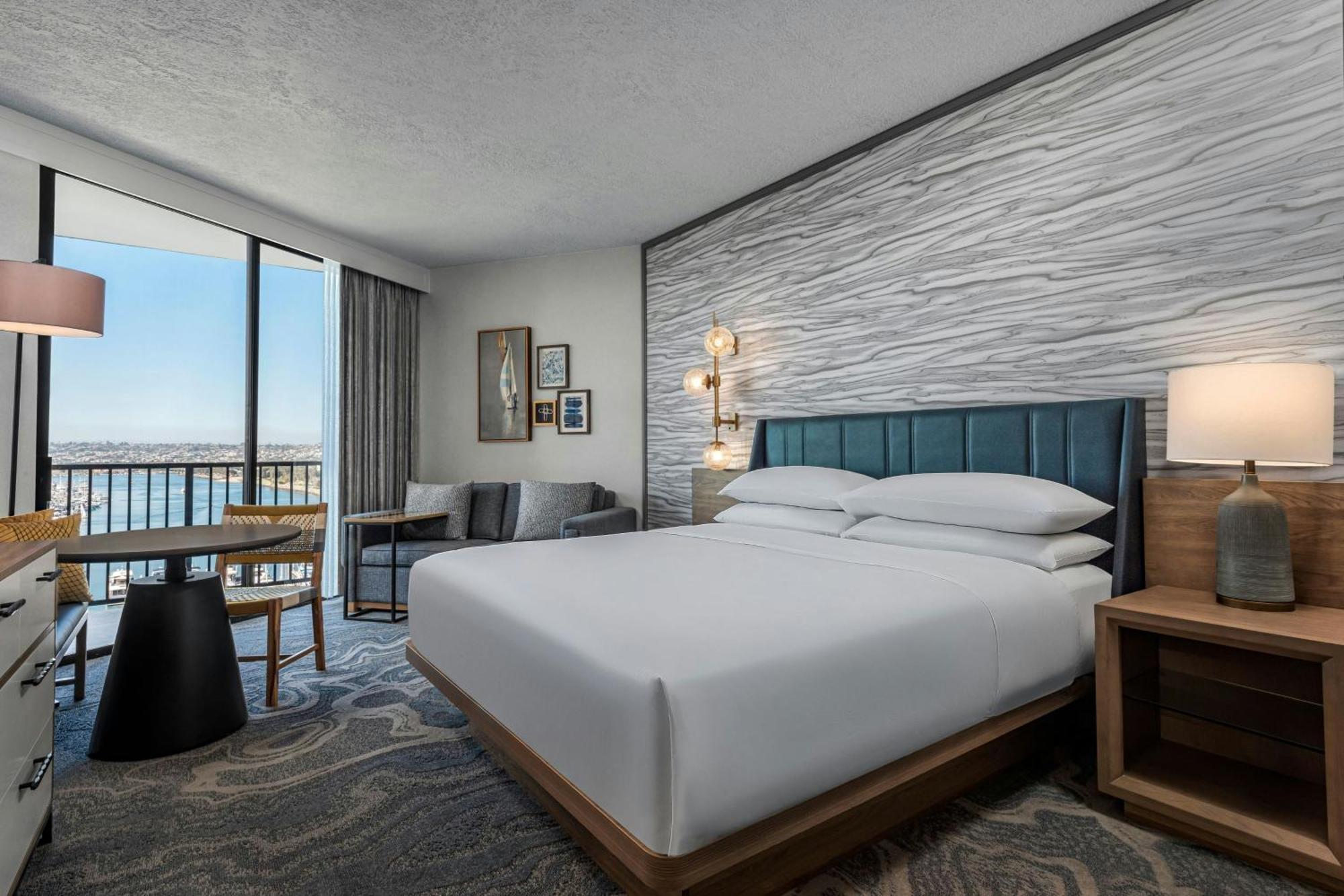1 King Bed Marina Tower Deluxe Guest Room