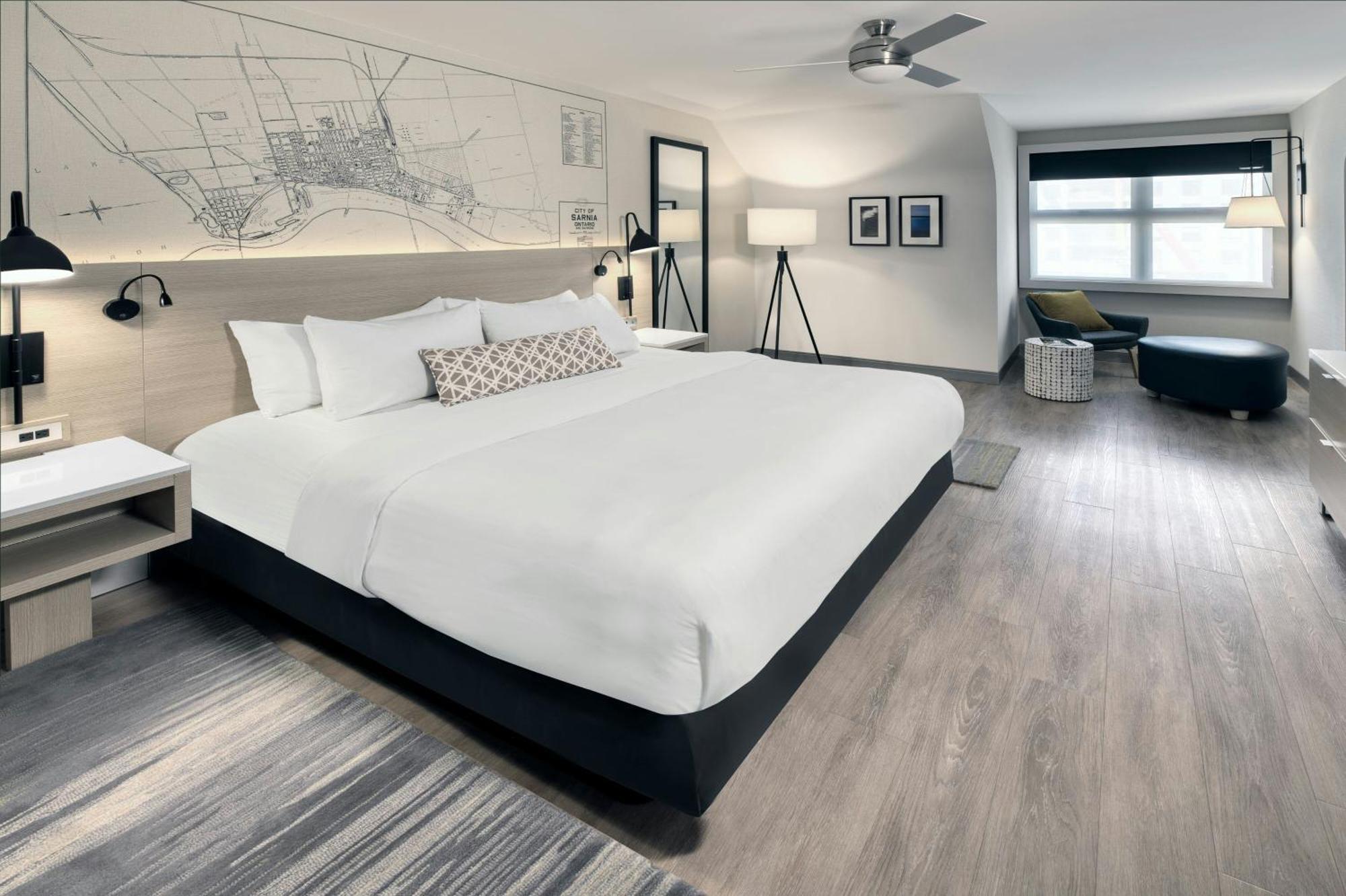 Junior Suite 1 Bedroom 1 King Sofa bed