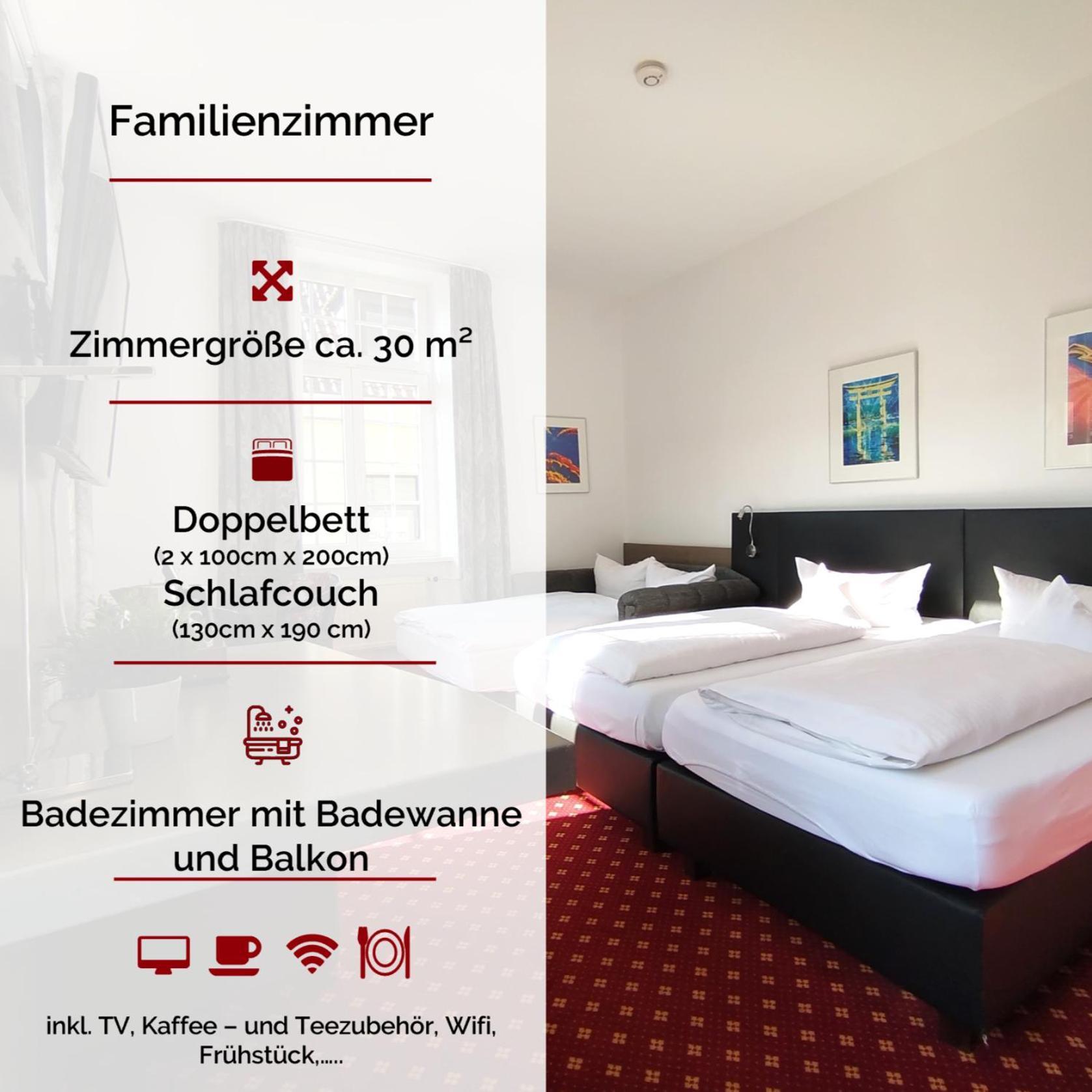 Familienzimmer mit Balkon