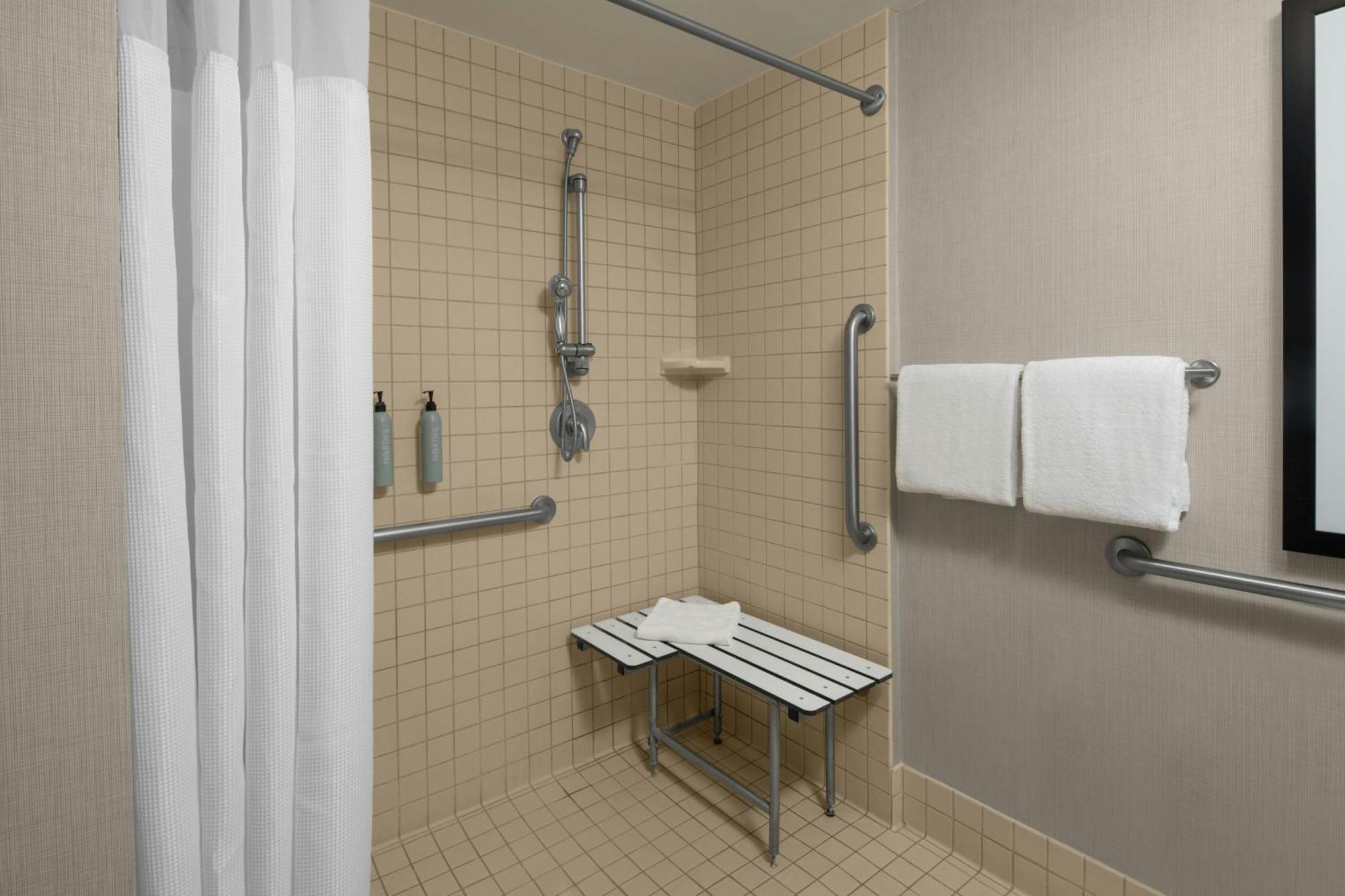 King Studio Sofa Bed Roll Shower Mobility Hearing Accessible