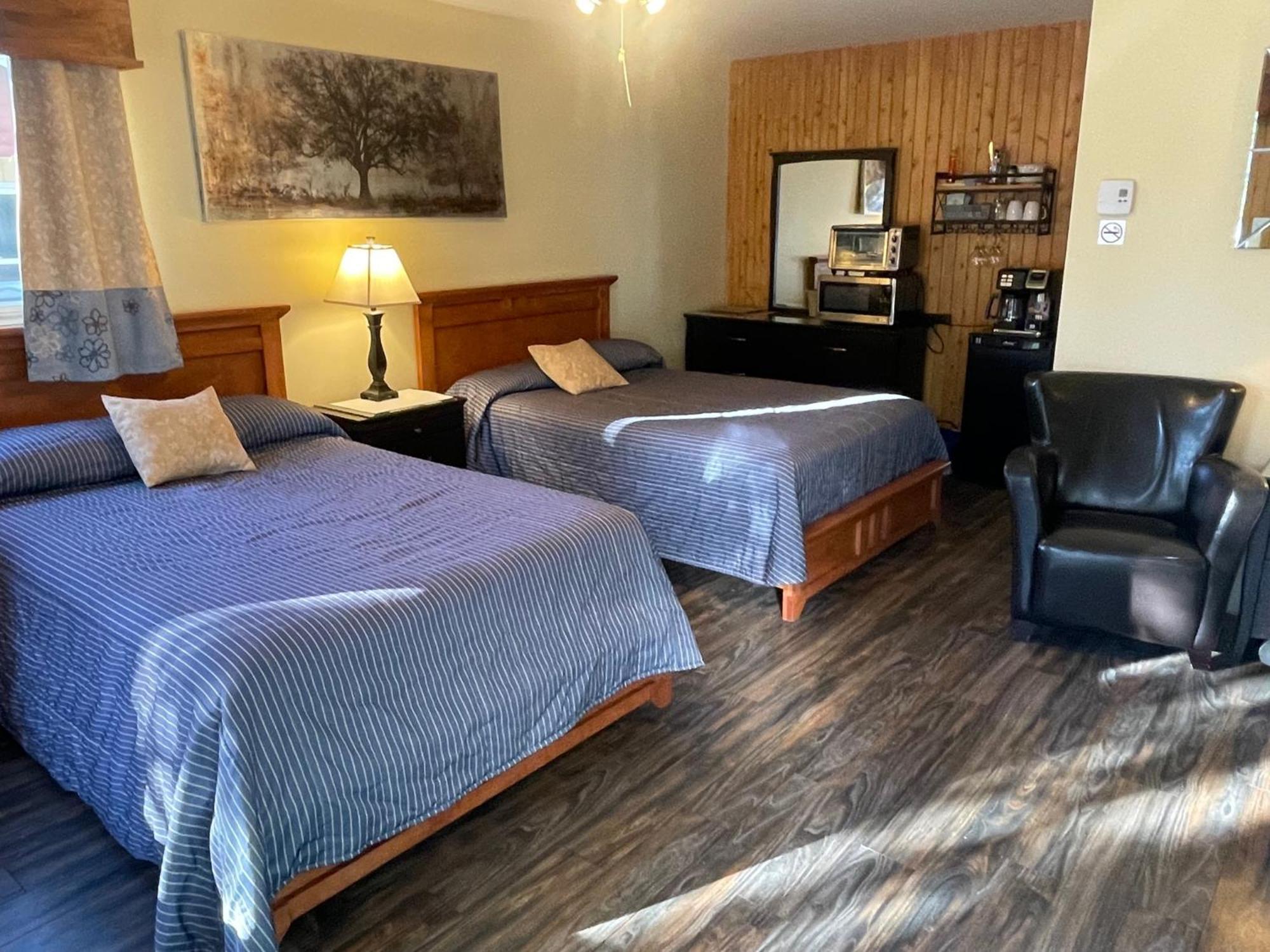 Superior Room Two Double Beds View
