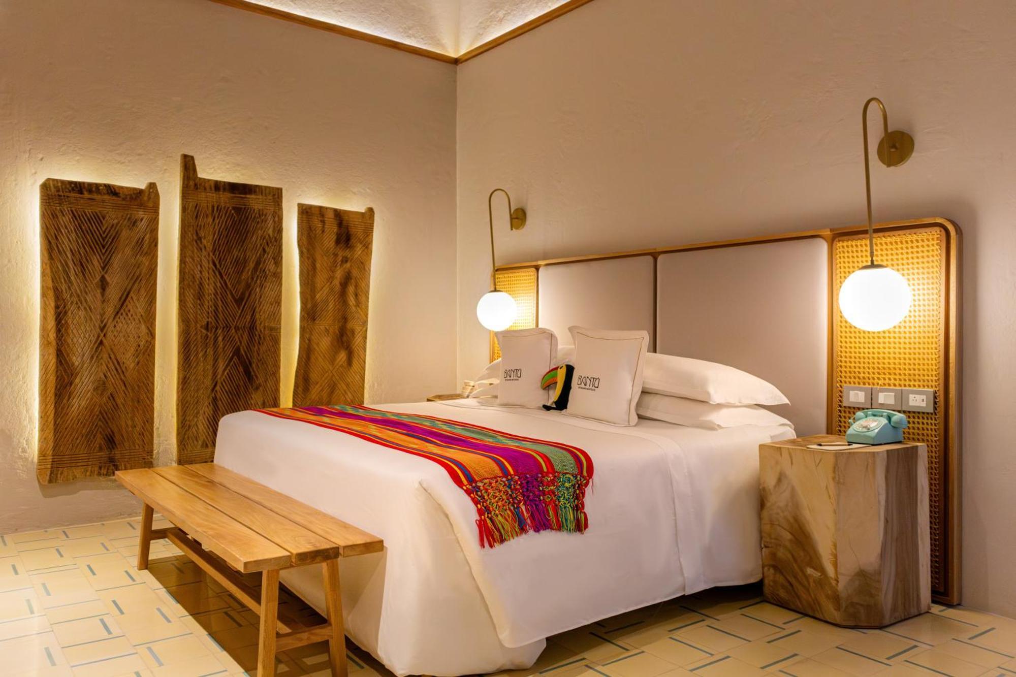 Estudio con cama extragrande
