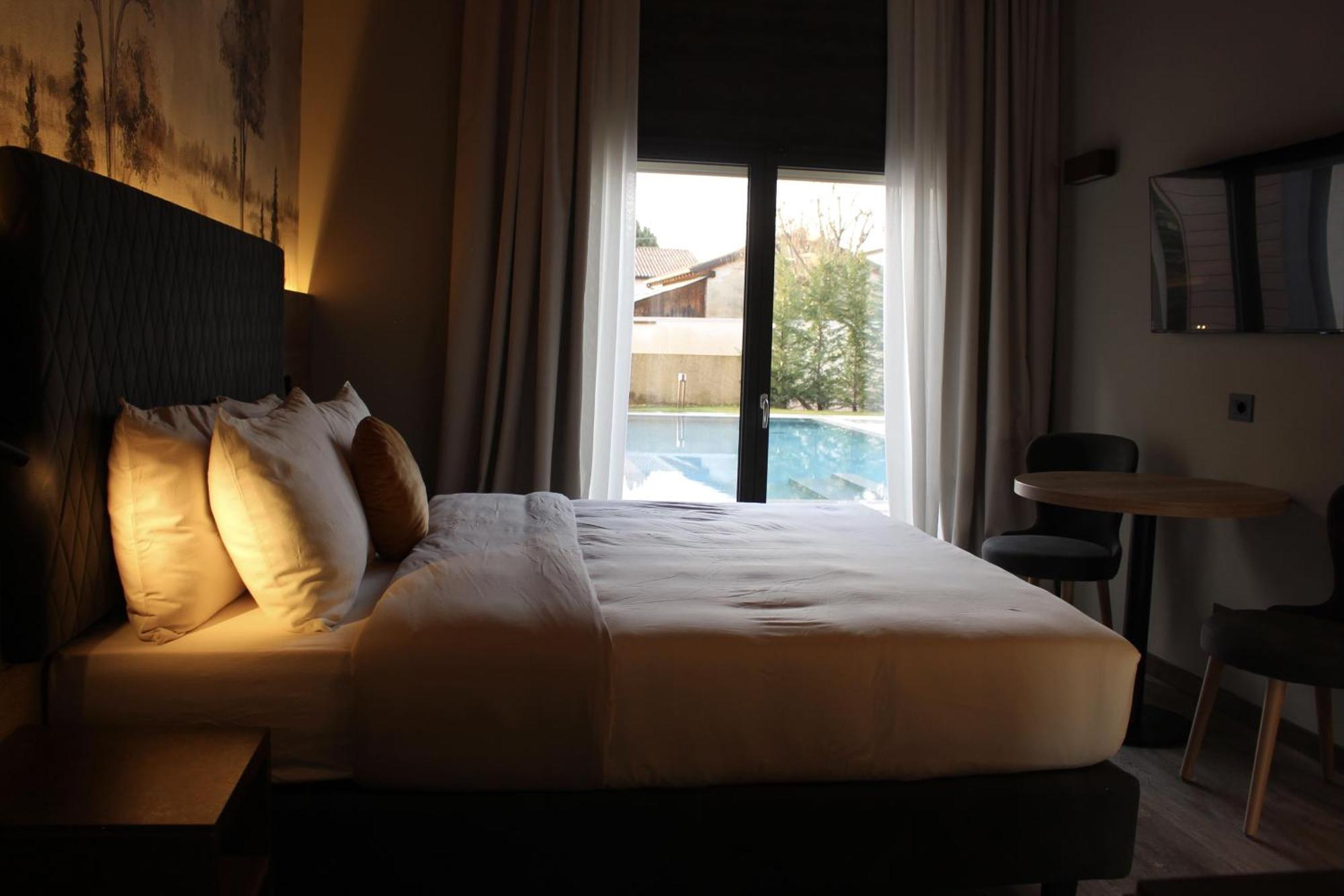 Double or Twin Room with Pool View