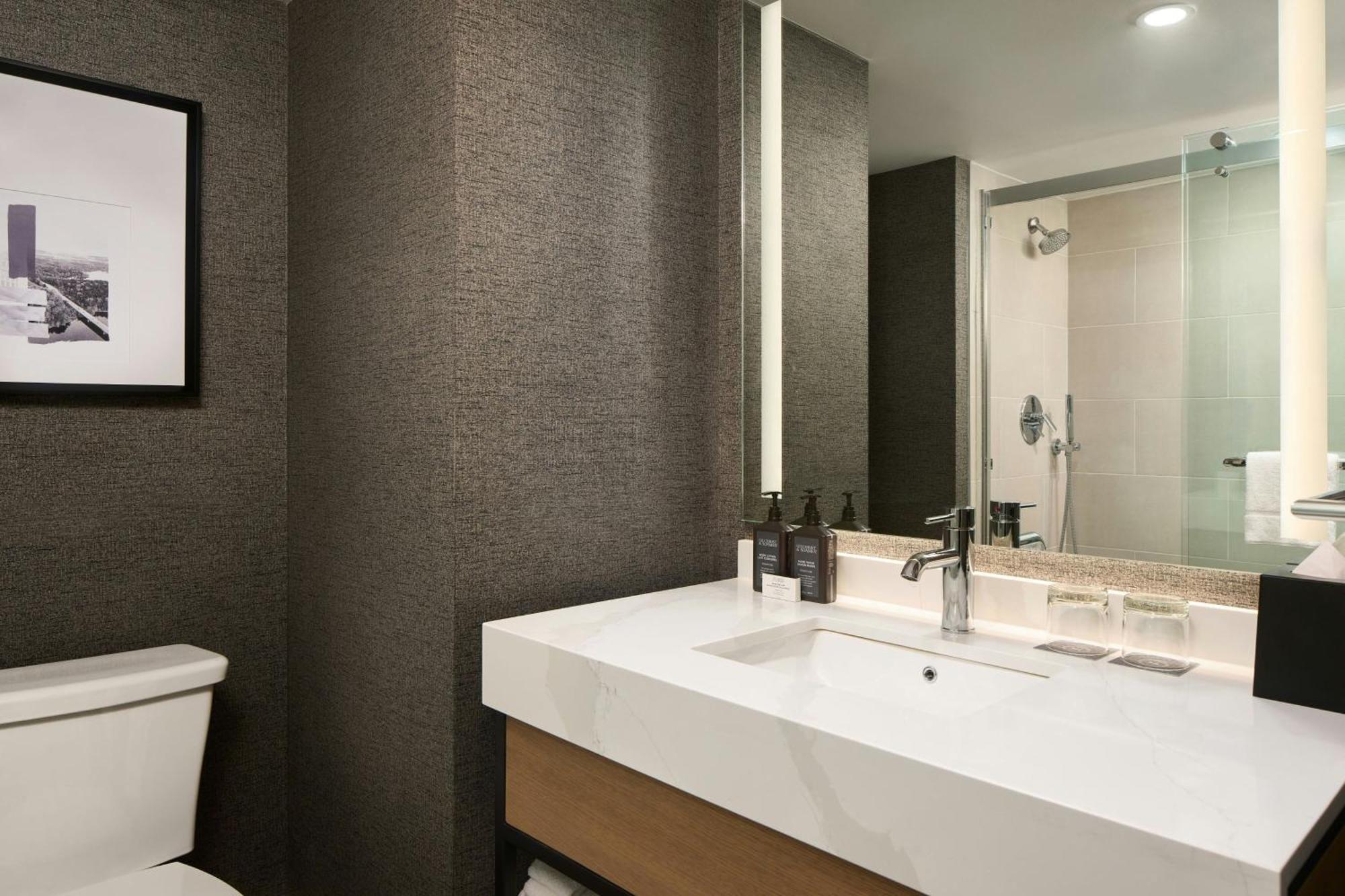 Larger Guest room, 1 King, City view, Corner room
