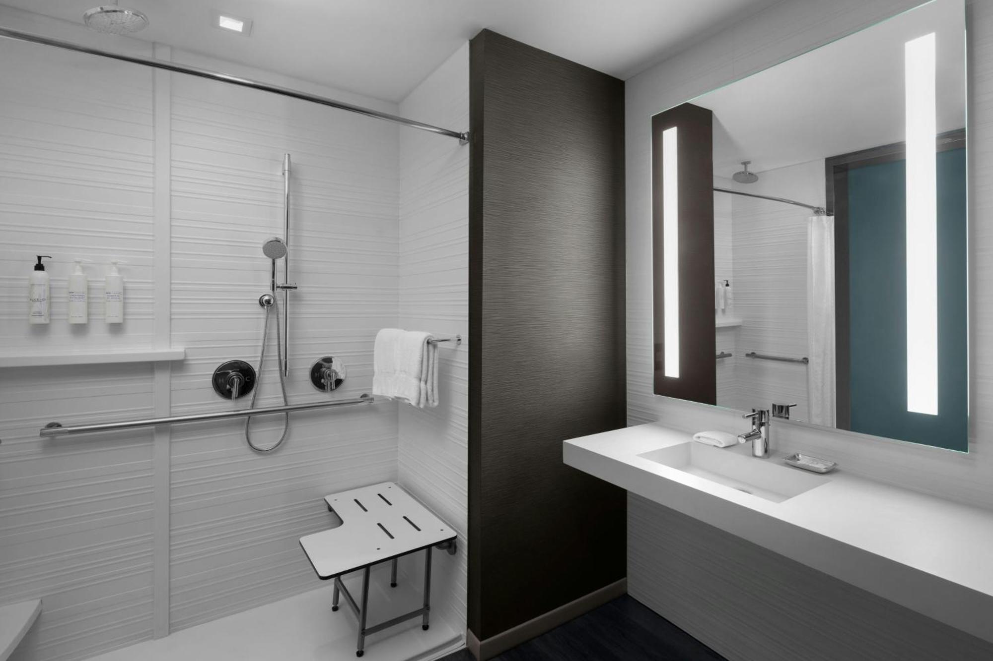 King Room Bathtub Mobility Access or Hearing Accessible