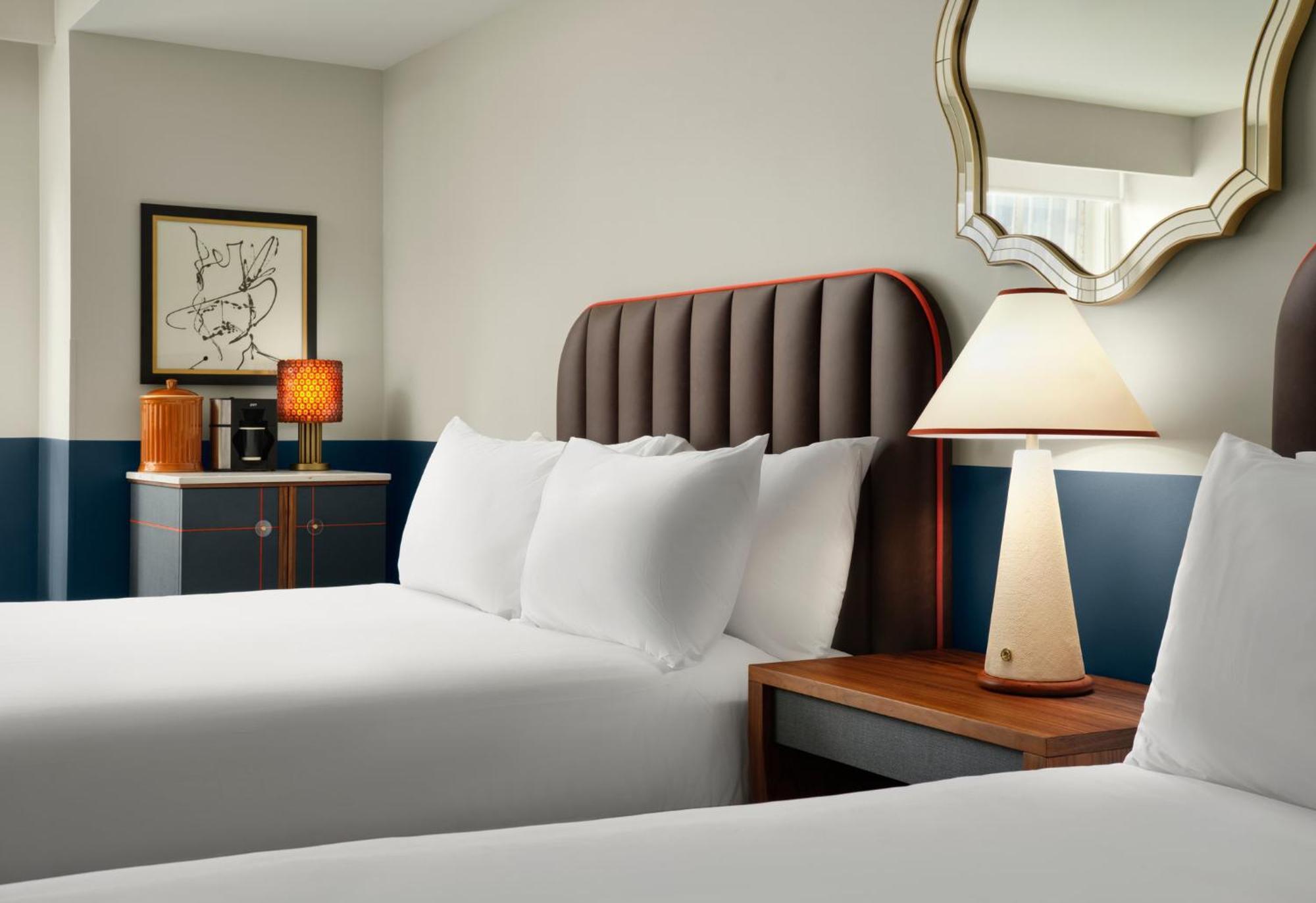 Premium Queen Room with Two Queen Beds and City View - High Floor