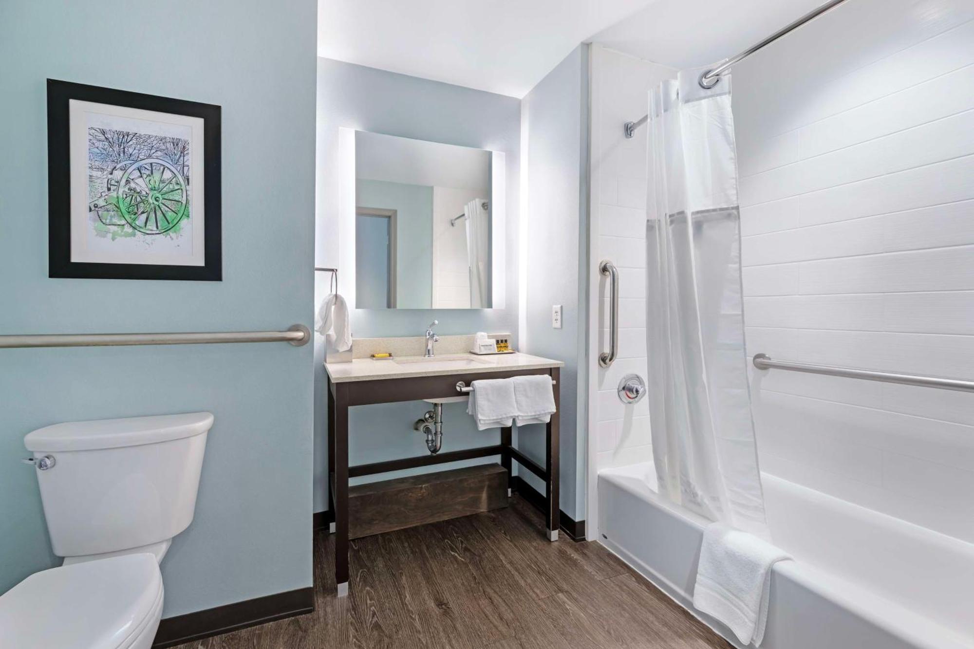 King Room Mobility Accessible Roll Shower