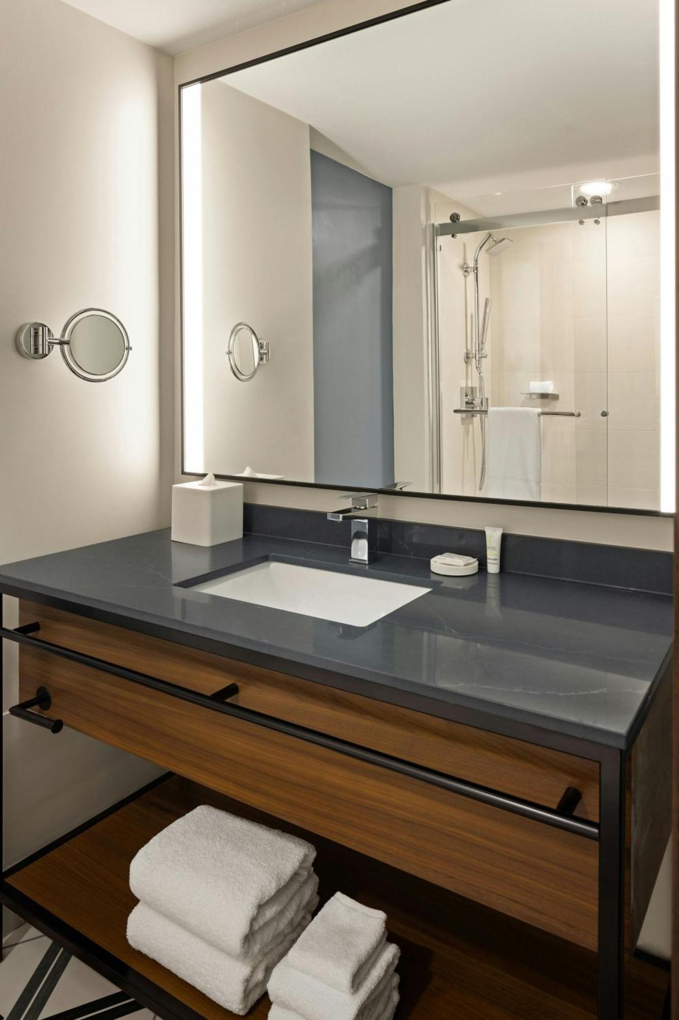 Double Queen Room with Two Queen Beds and Waterview