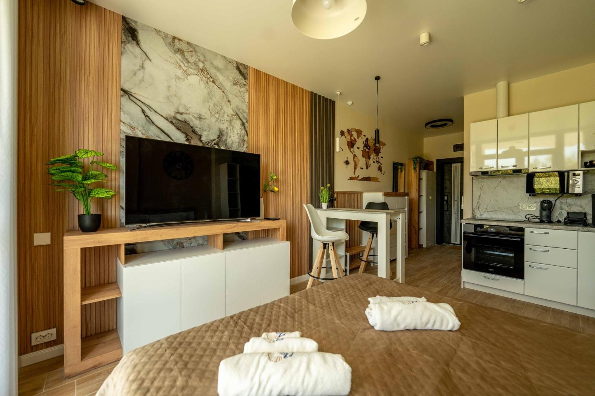 Studio Apartment Balcony
