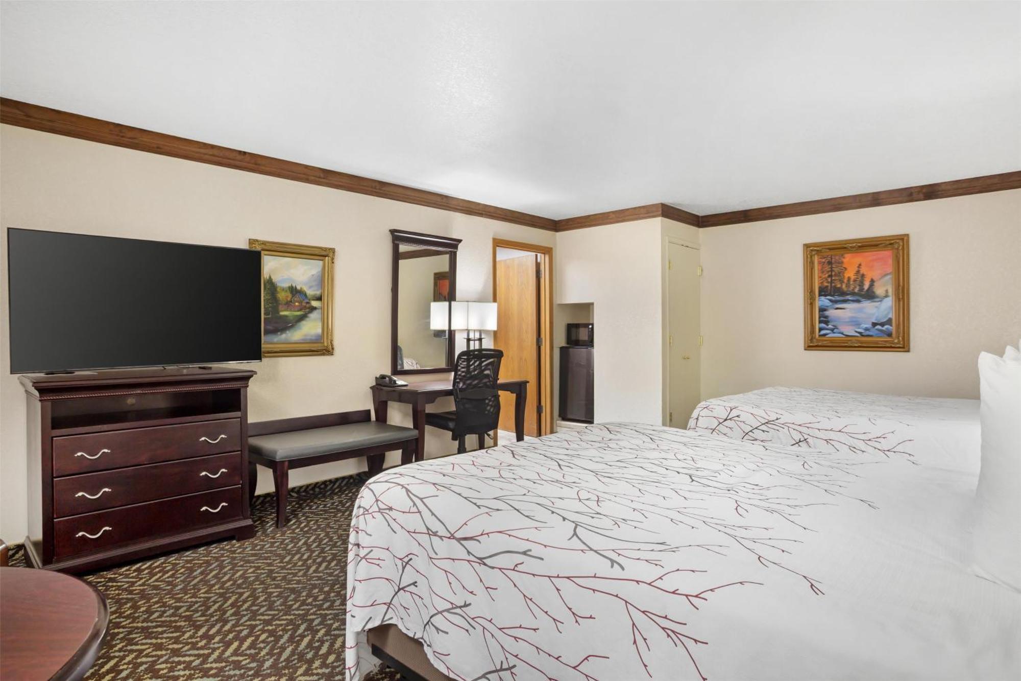 Queen Room Two Queen Beds Roll Shower Disability Access or Non-Smoking