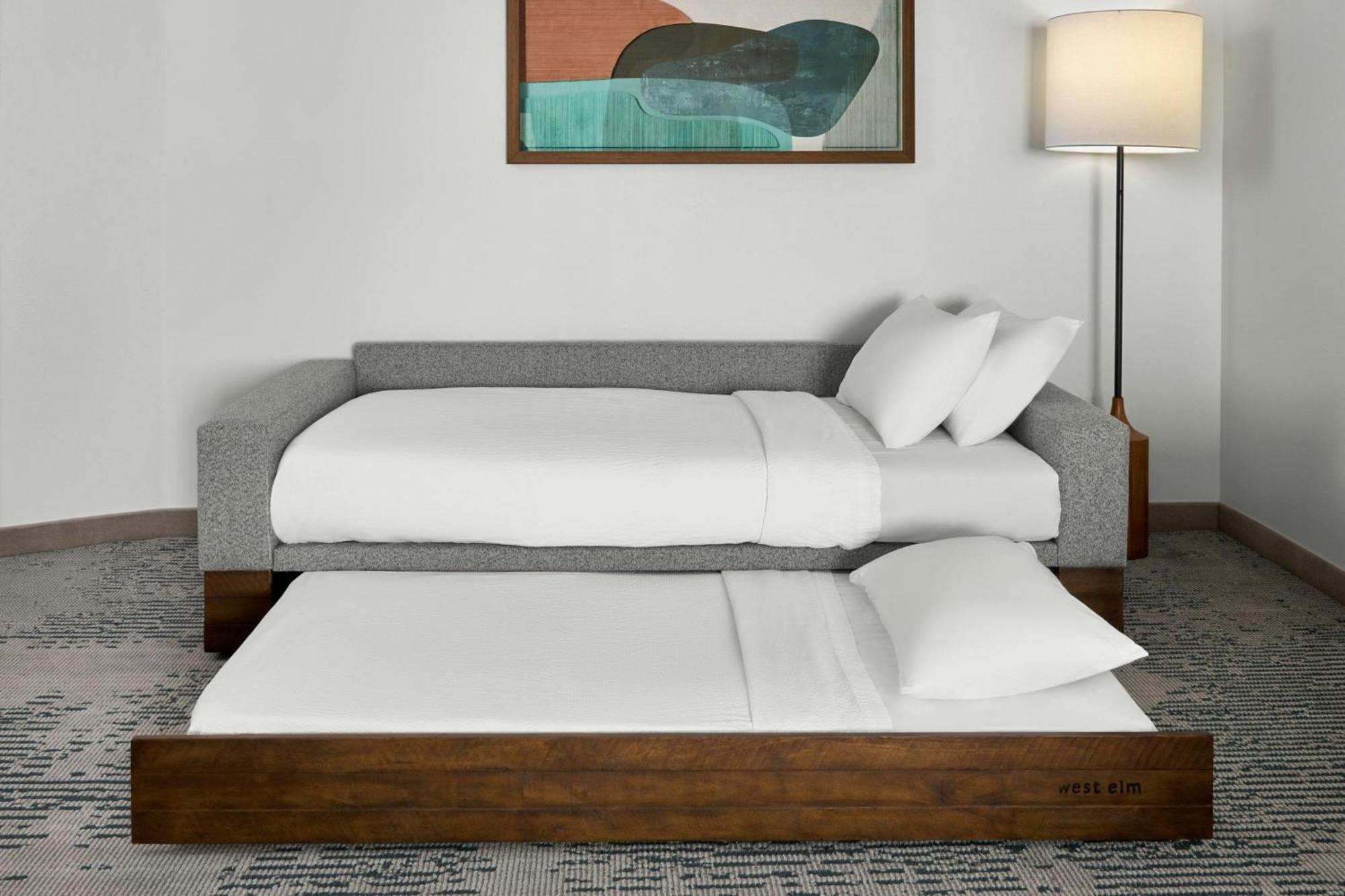 King Suite Trundle Sofa Hearing Accessible