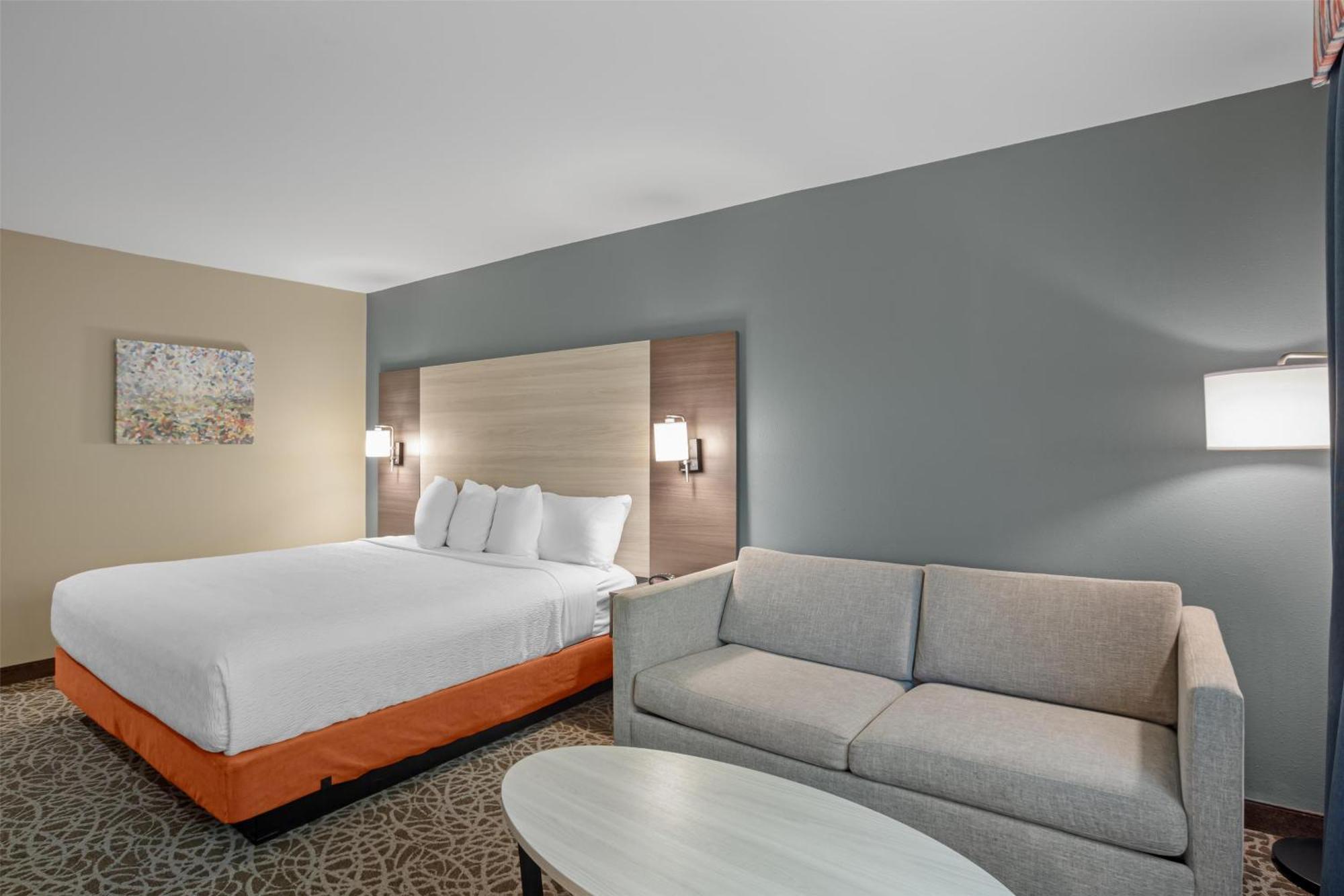 Zimmer mit Kingsize-Bett - barrierefrei