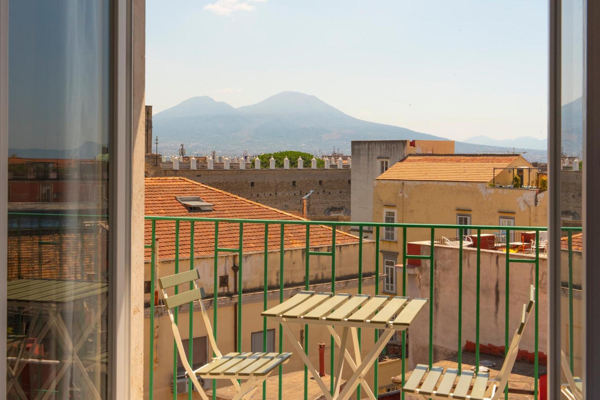 Double Room Private Bathroom Balcony Vesuvio View