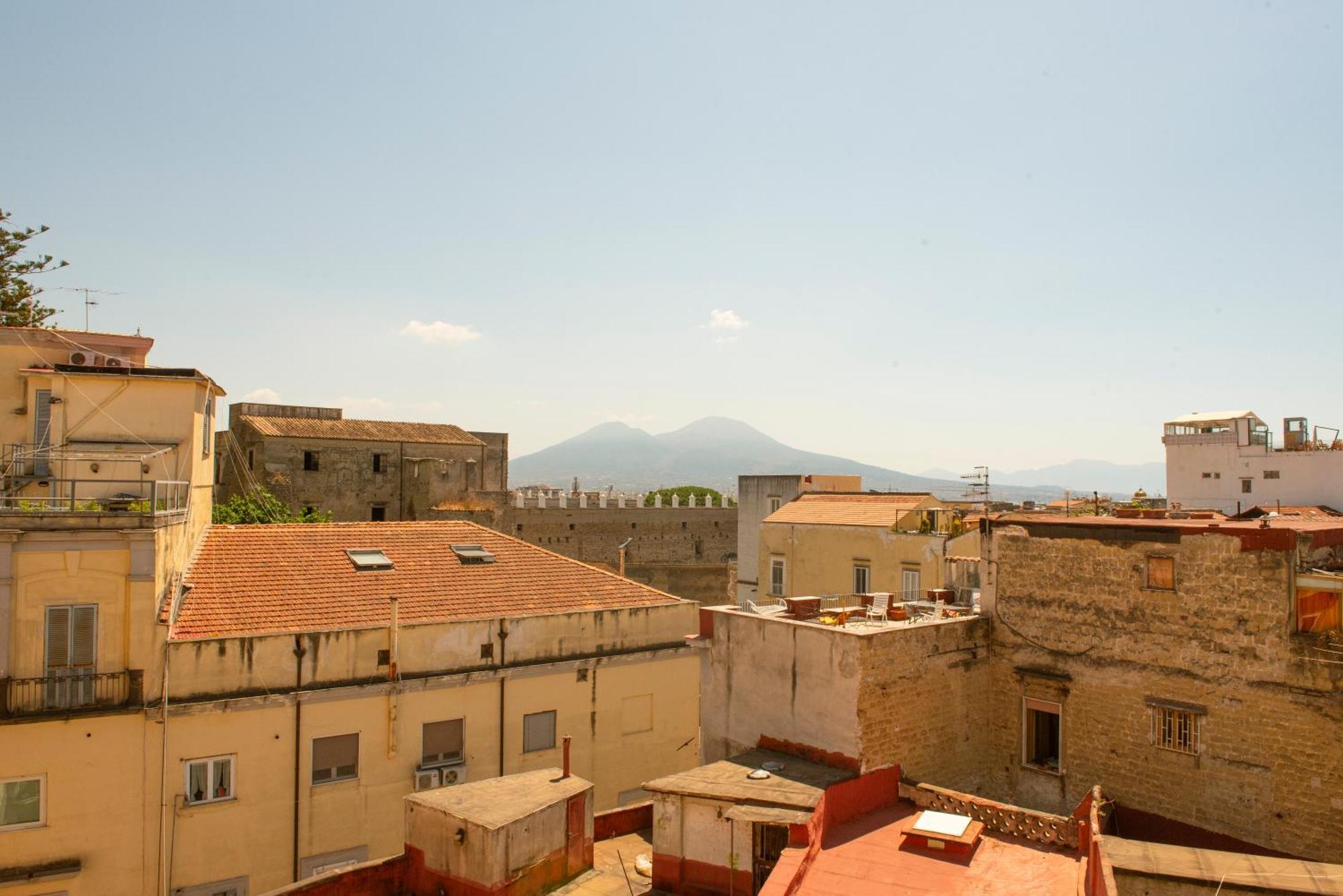 Double Room Private External Bathroom Vesuvio View