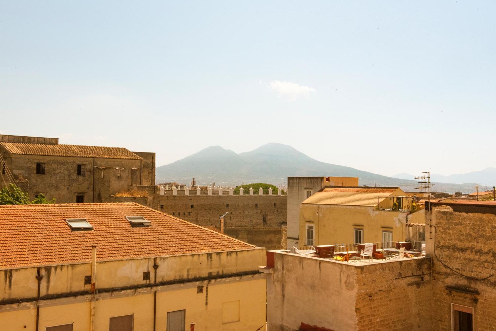 Double Room Private External Bathroom Vesuvio View