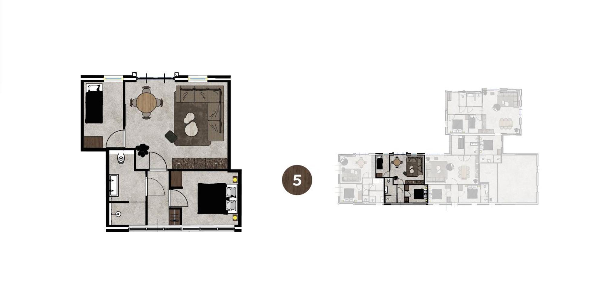 Two-Bedroom Villa