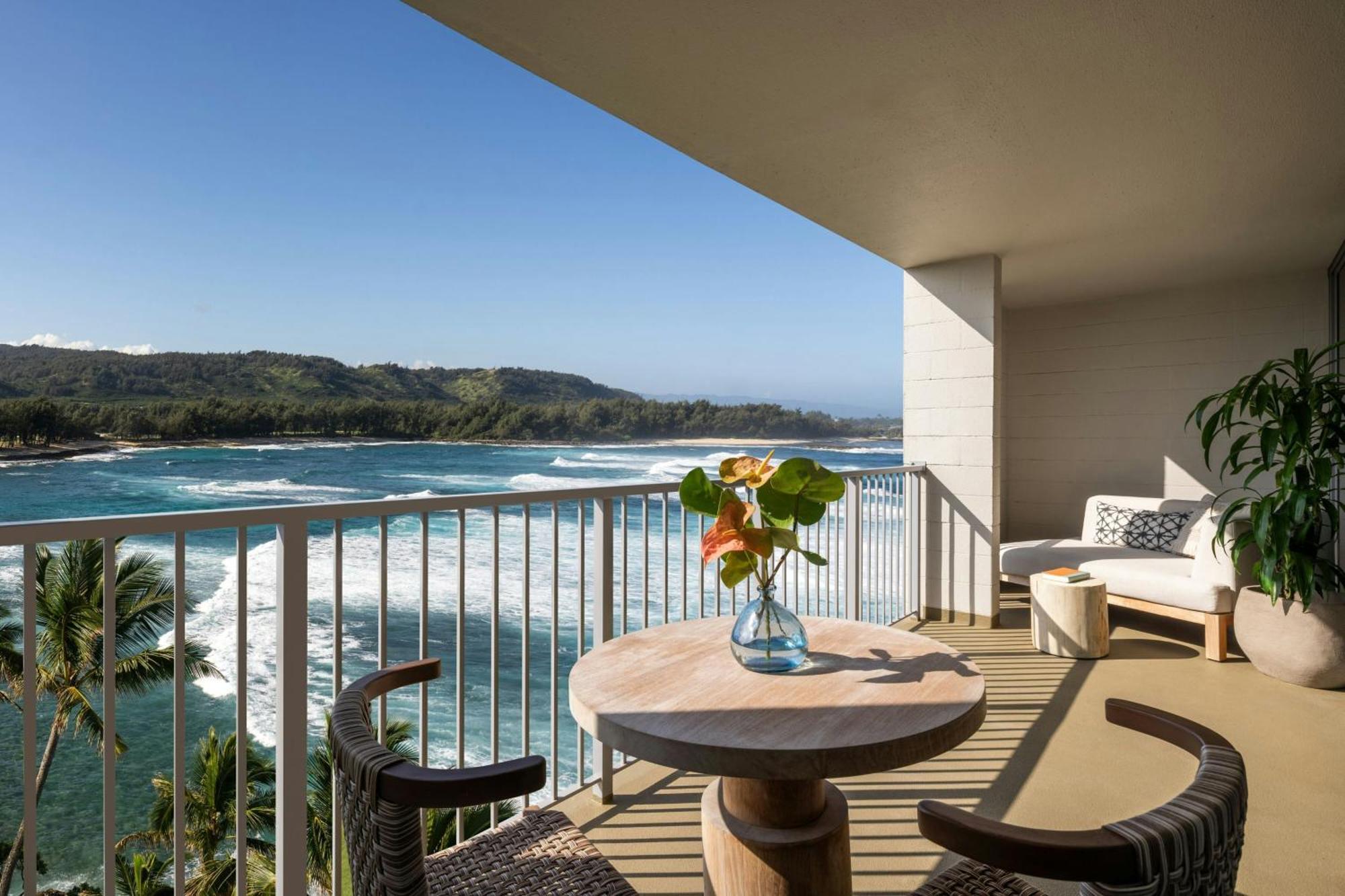 Suite Côté Océan avec 2 Lits King-Size, Canapé-lit et Lanai