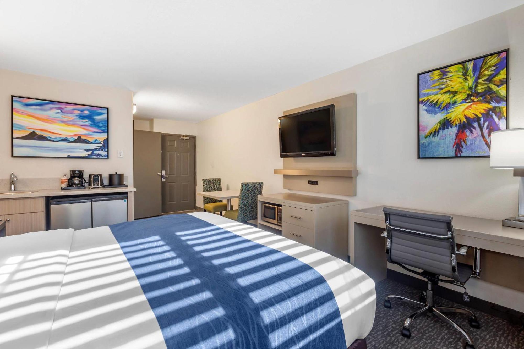 Larger Room 1 King Bed Wet Bar Non Smoking