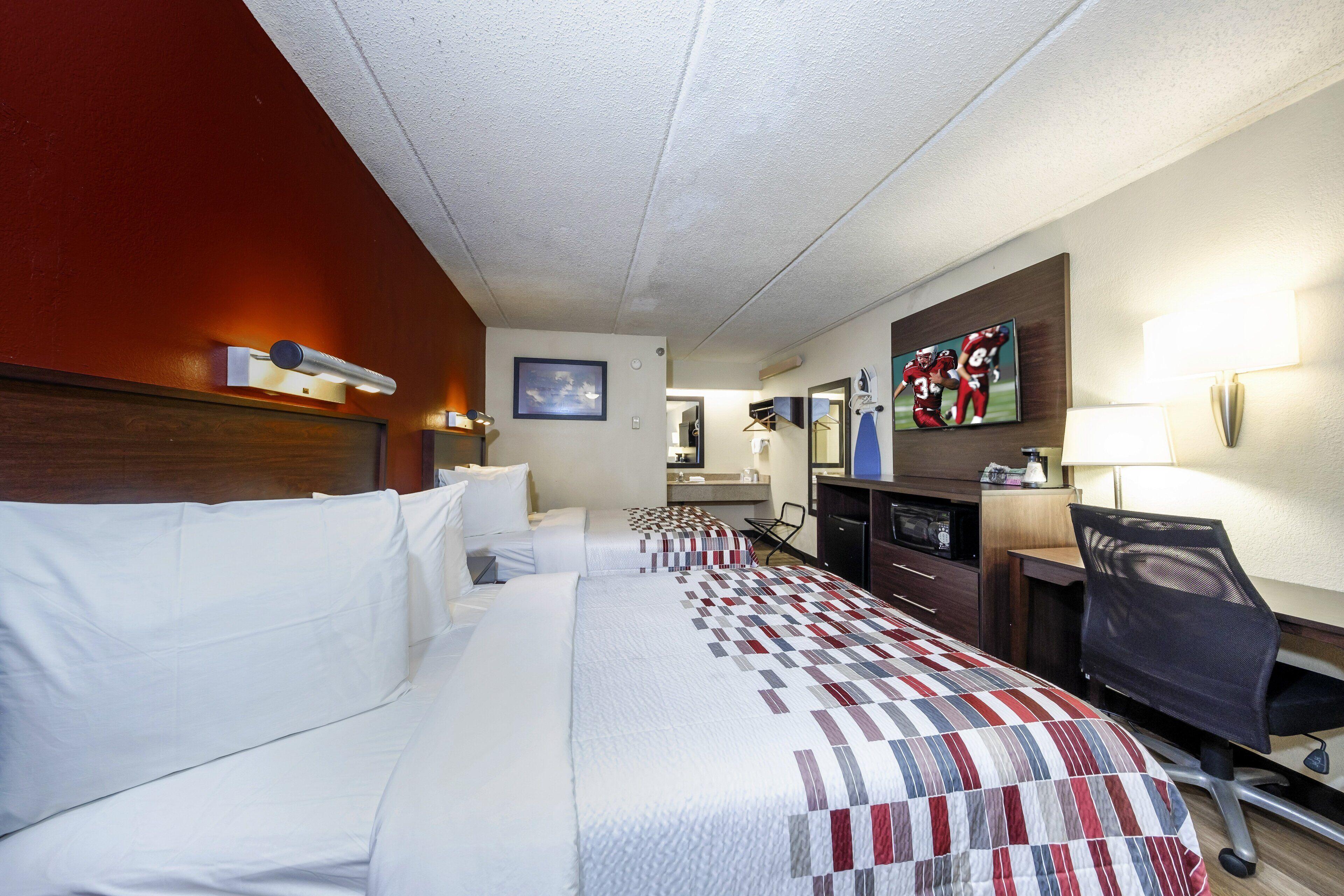 Deluxe Room Two Double Beds Non-Smoking