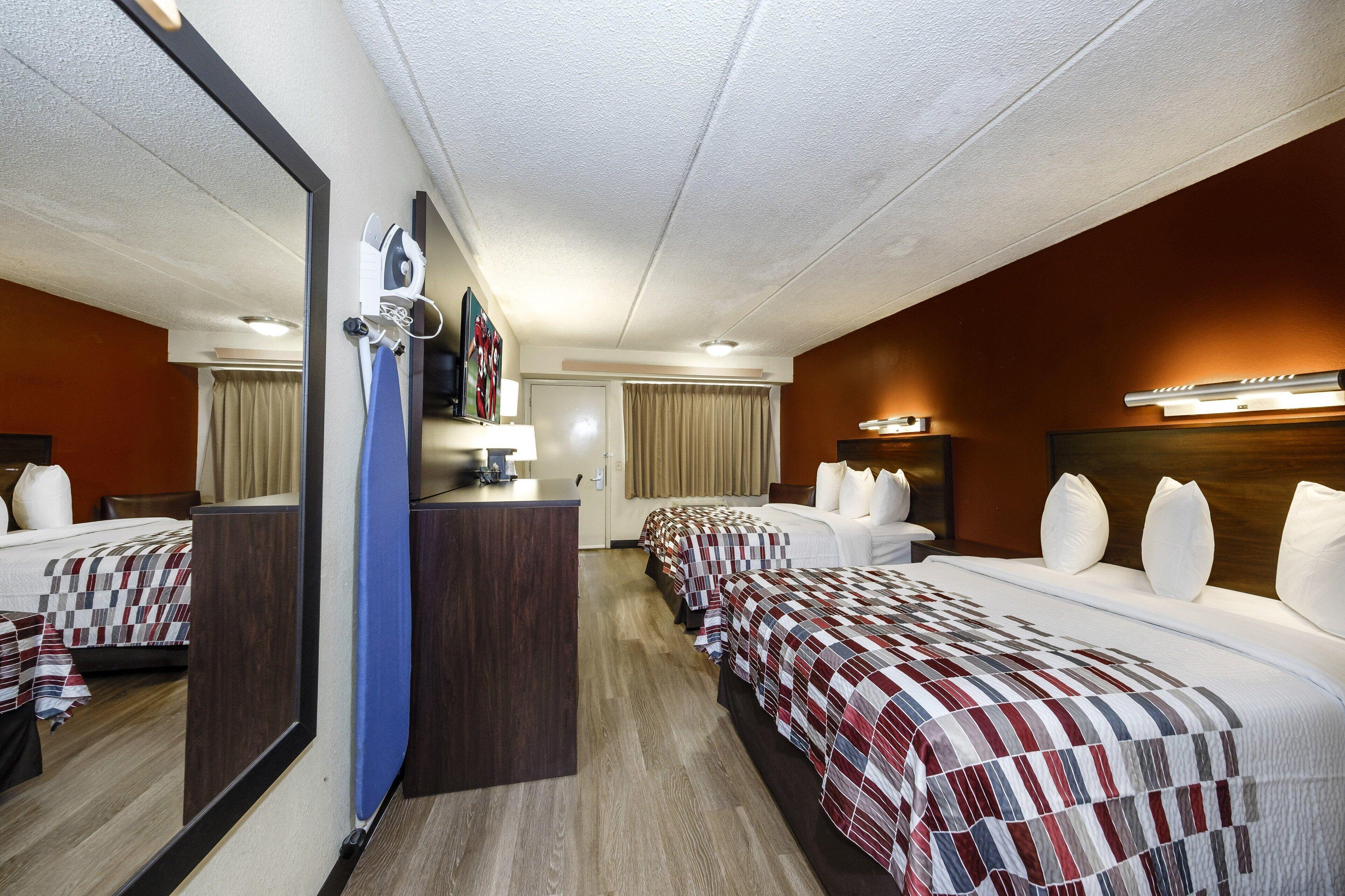 Deluxe Room Two Double Beds Non-Smoking