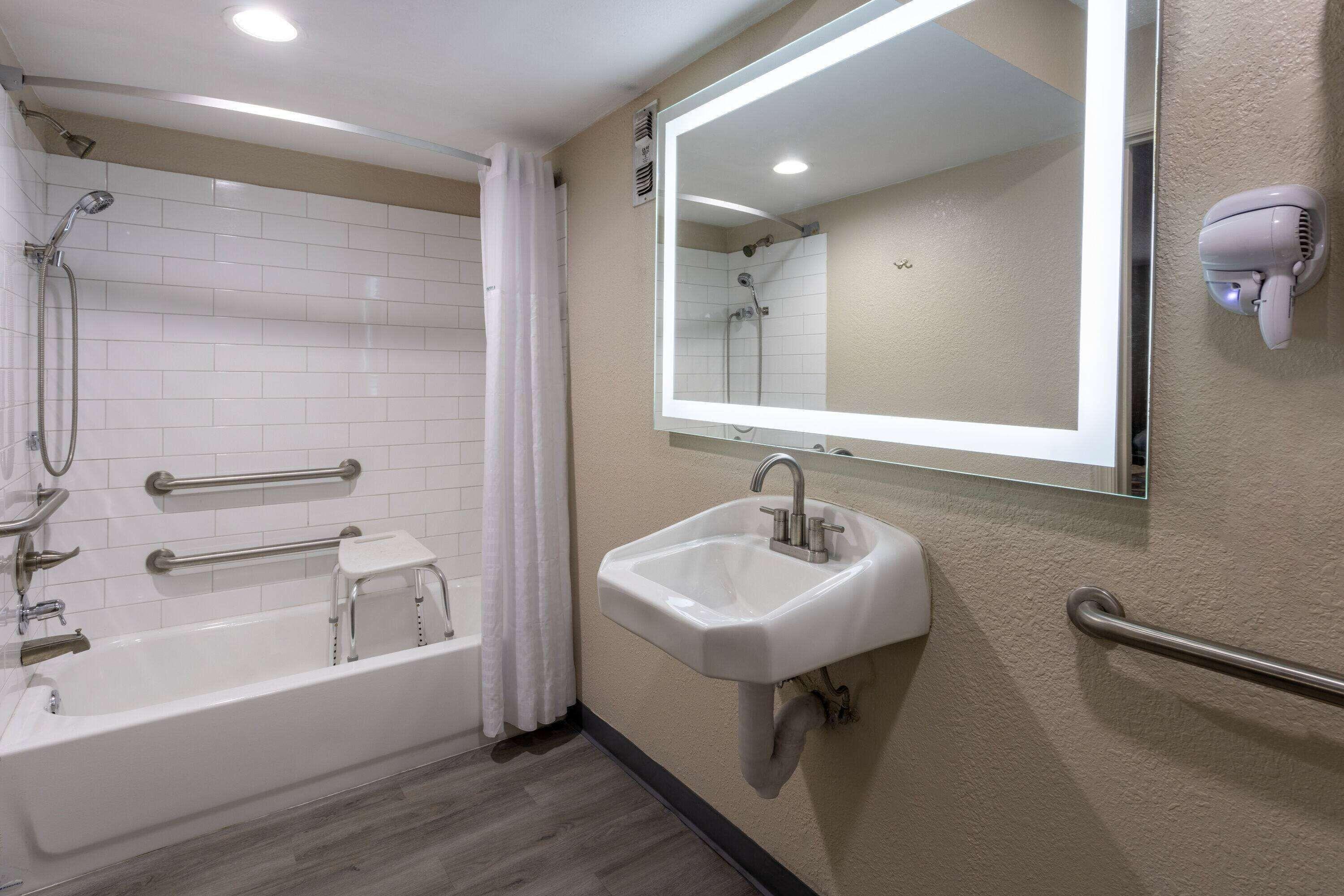 Double Room Two Double Beds Mobility Access or Non-Smoking