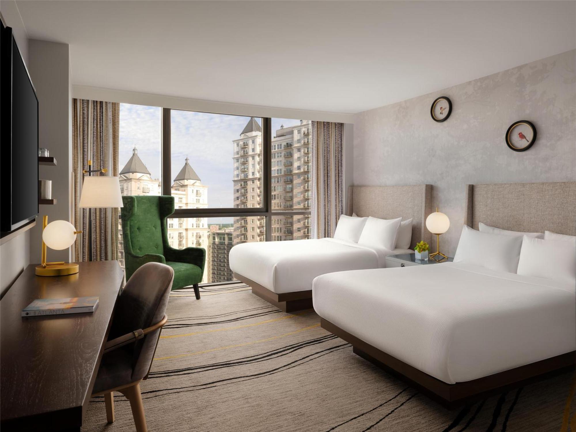 Vistas al horizonte con cama grande