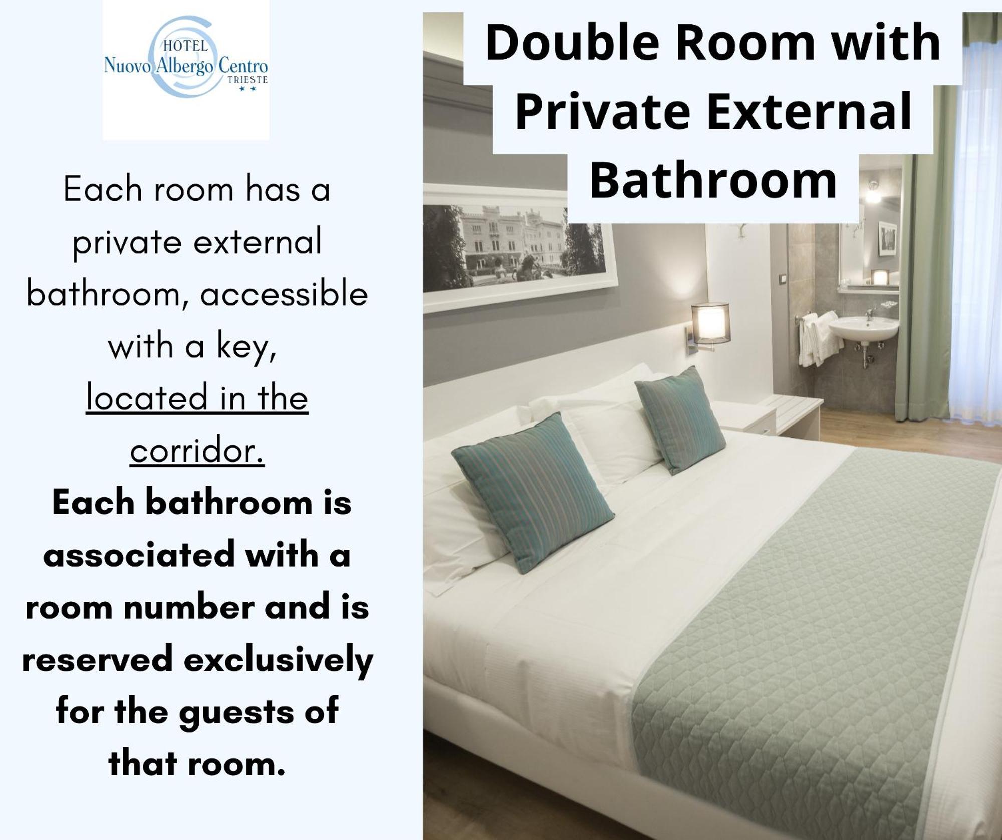 Economy Double Room Private External Bathroom