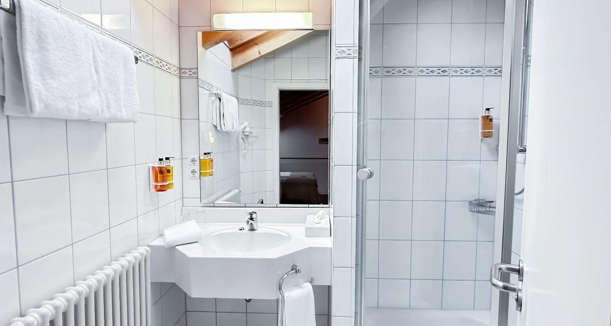 Standaard Kamer met 1 Tweepersoonsbed en 1 Eenpersoonsbed - Balkon/Separate Gebouw