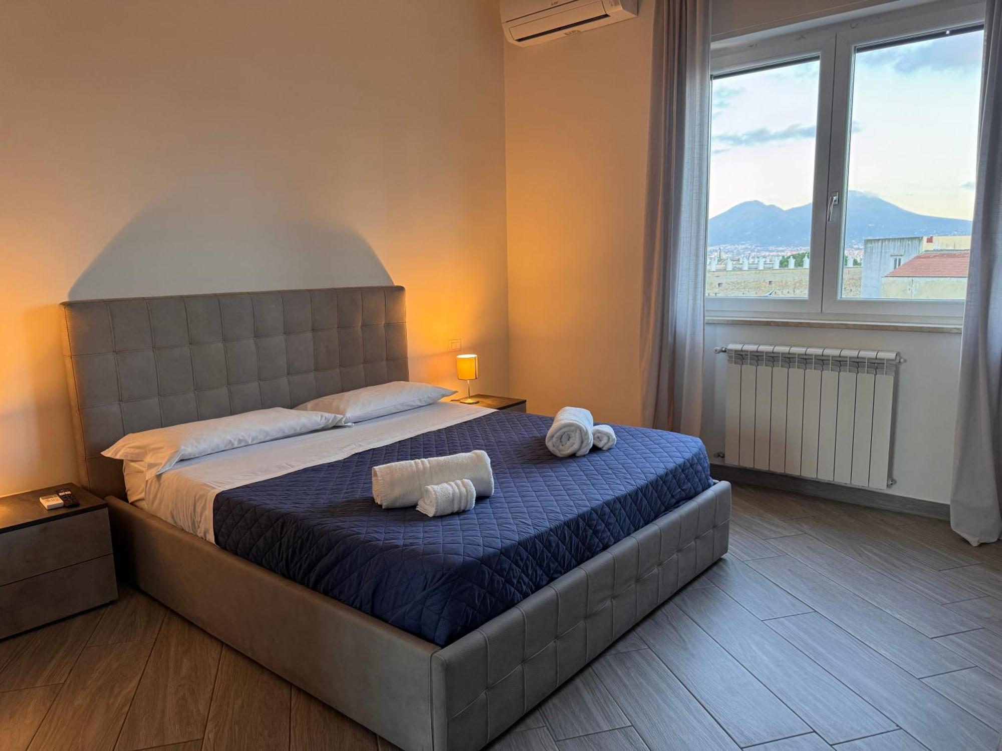 Double Room Private External Bathroom Vesuvio View