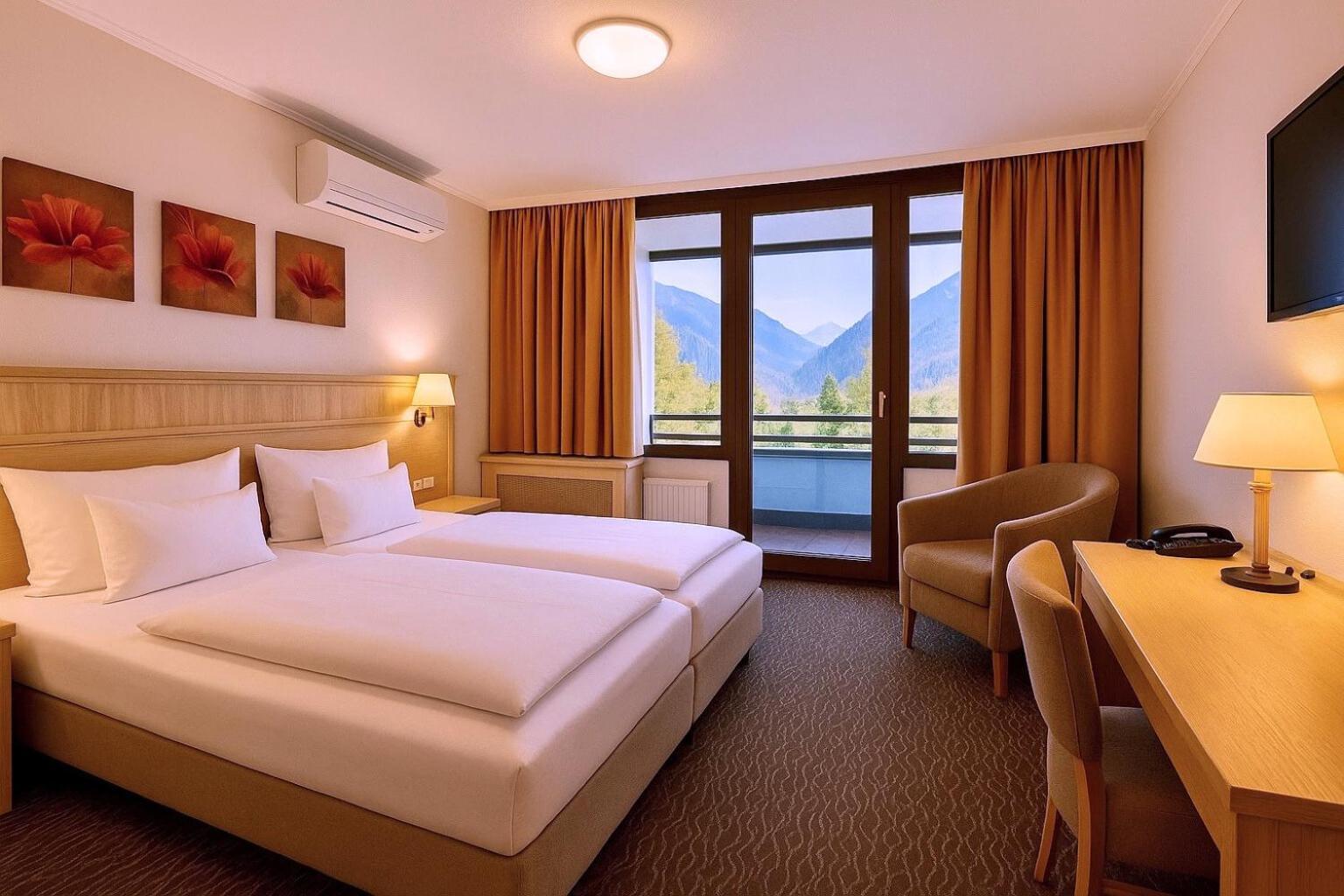 Doppelzimmer mit Bergblick