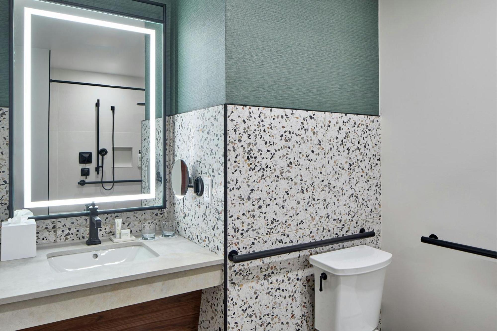 King Room Roll Shower Mobility Accessible