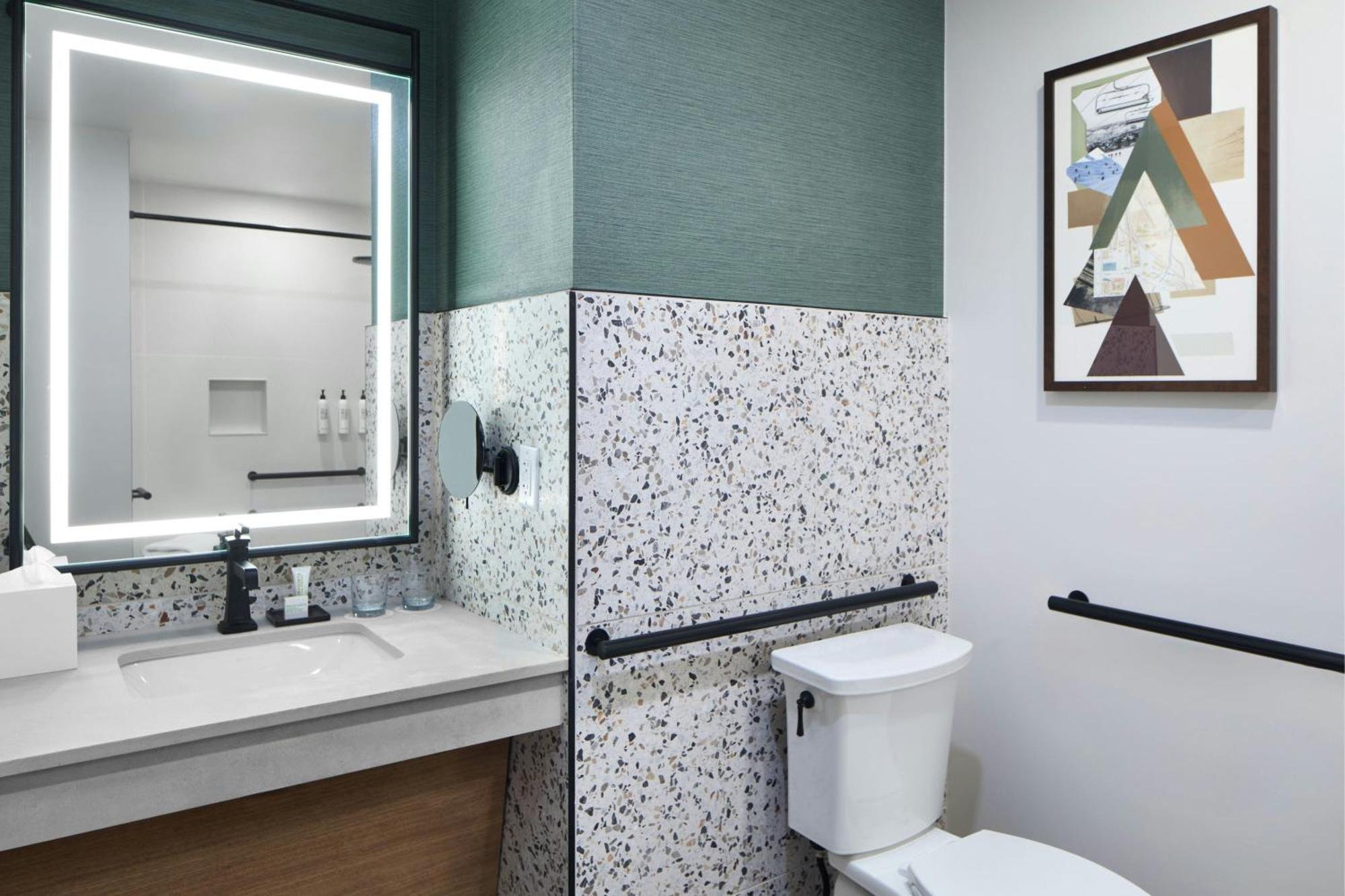 King Room Roll Shower Mobility Accessible