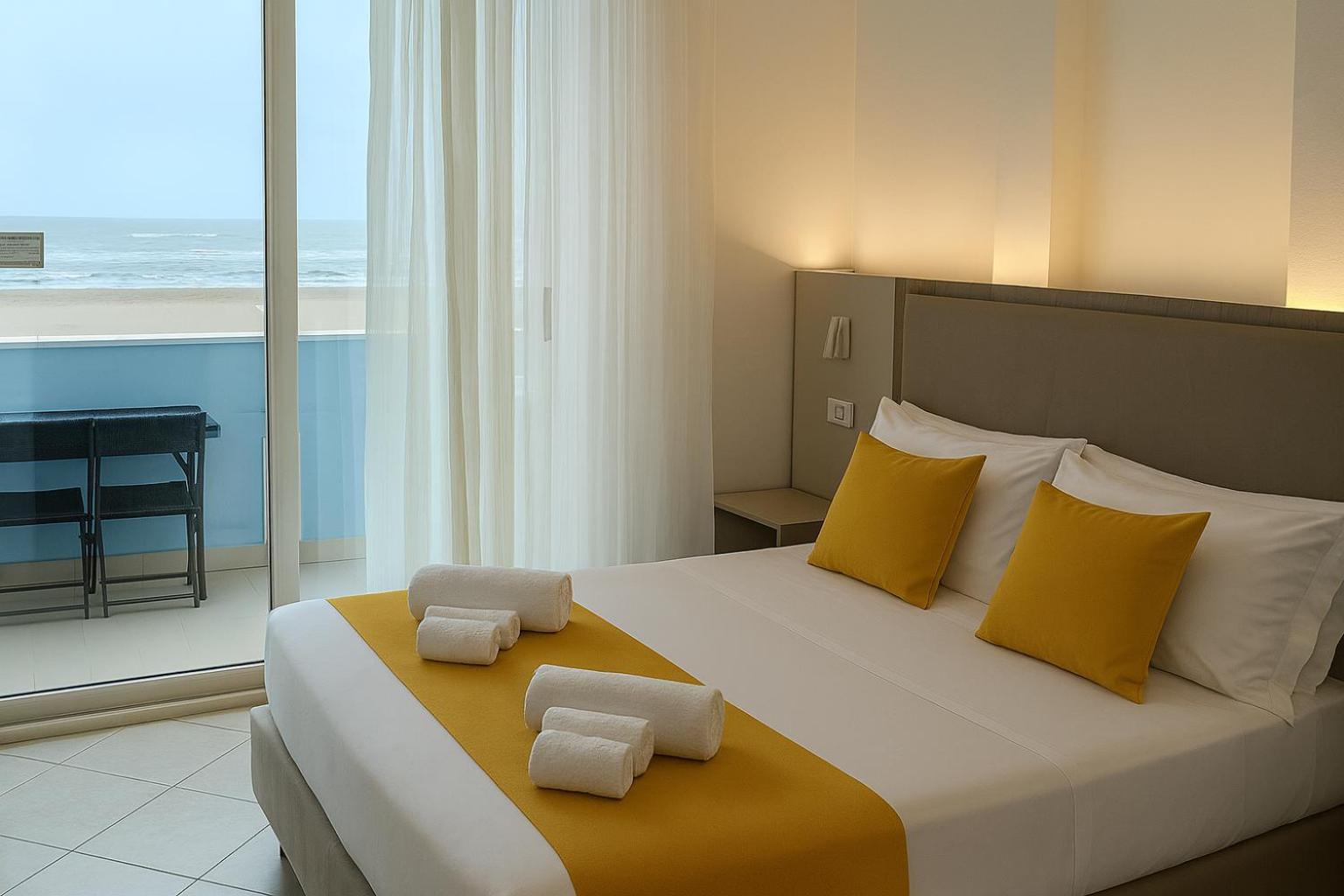 One-Bedroom Apartment Sea View Balcony