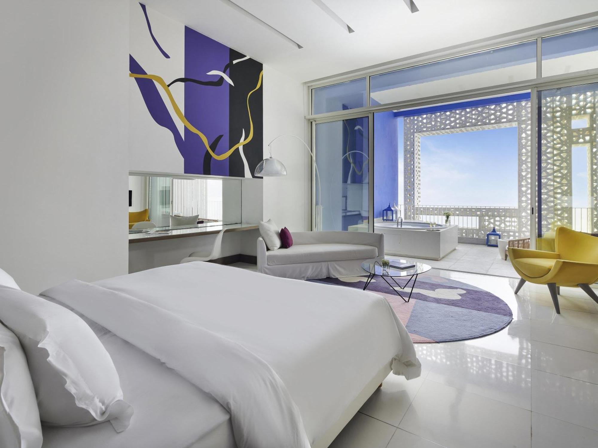 Opera Suite, 1 king-size bed, panoramic sea view, private terrace with hot tub