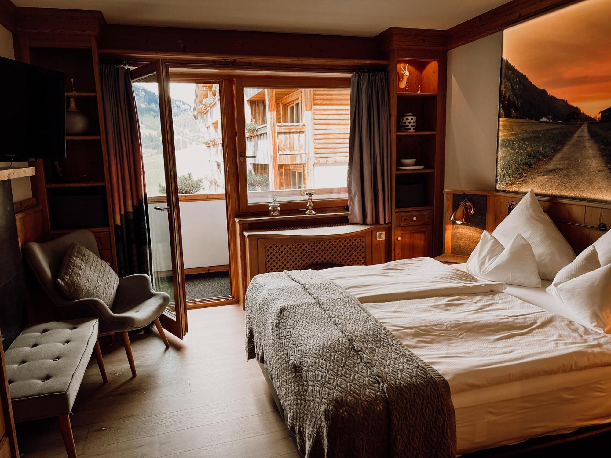Doppelzimmer mit Bergblick