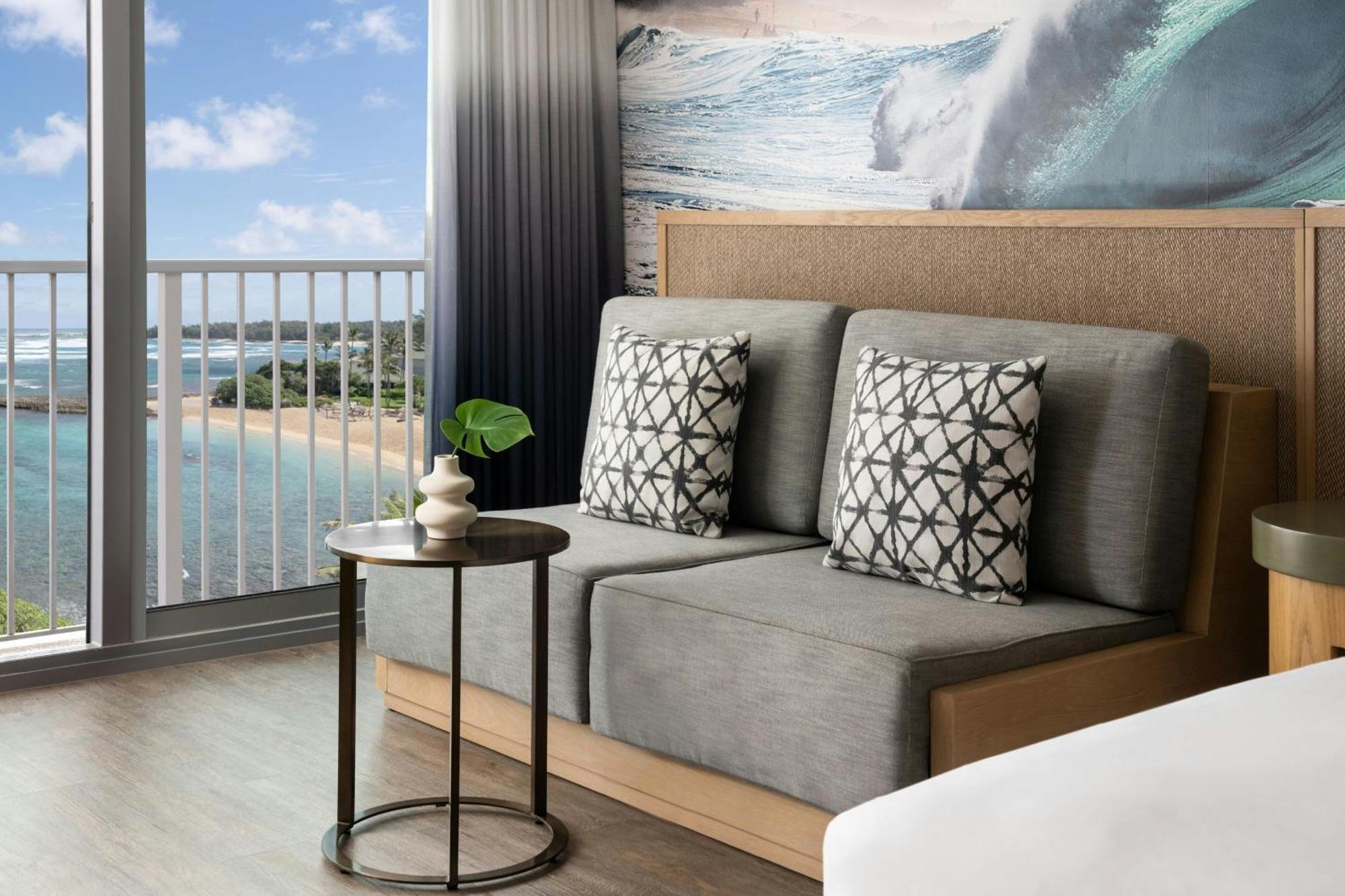 Resort King Sofa Bed Partial Ocean View