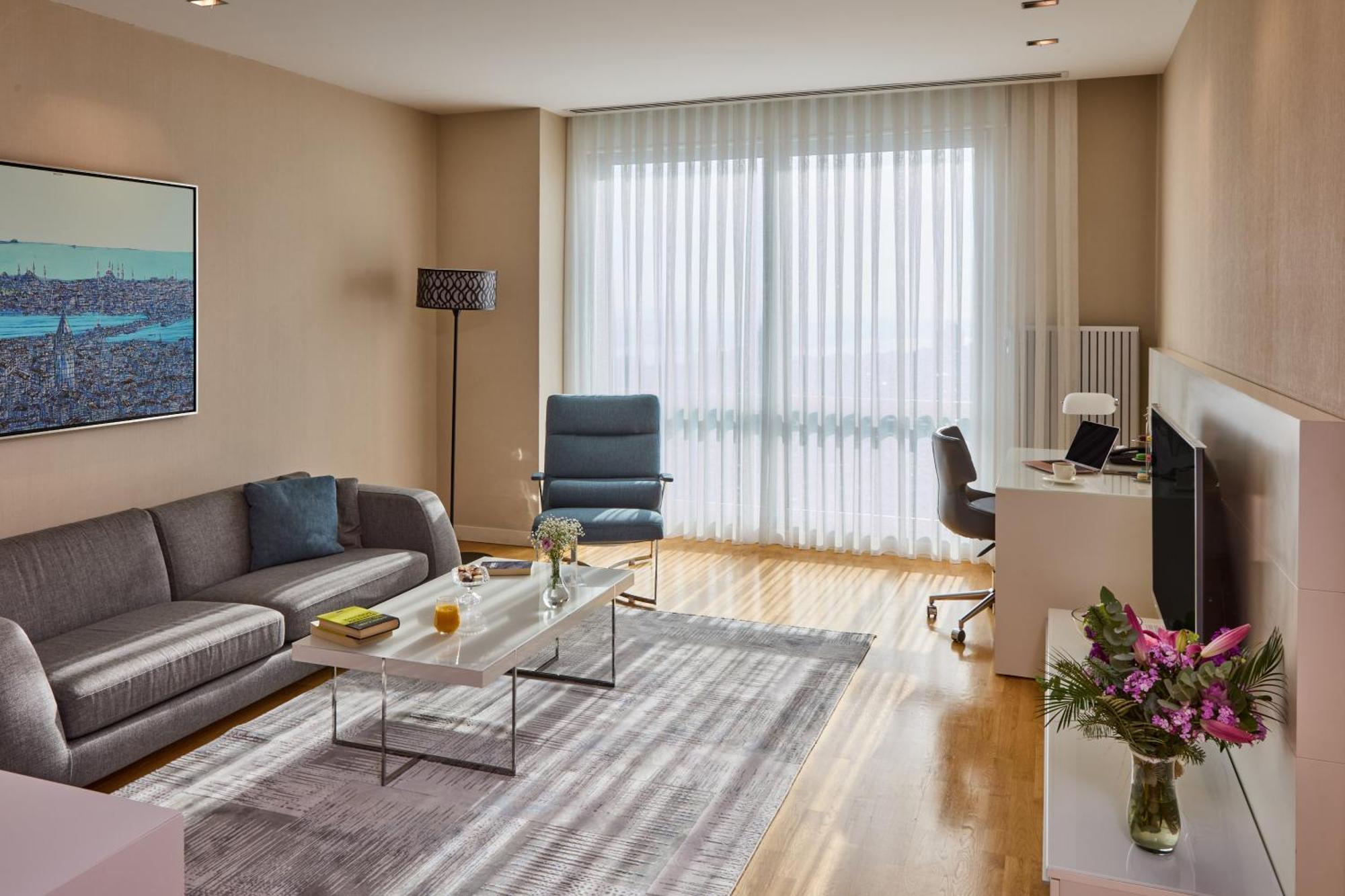 Deluxe One-Bedroom Apartment Sea View