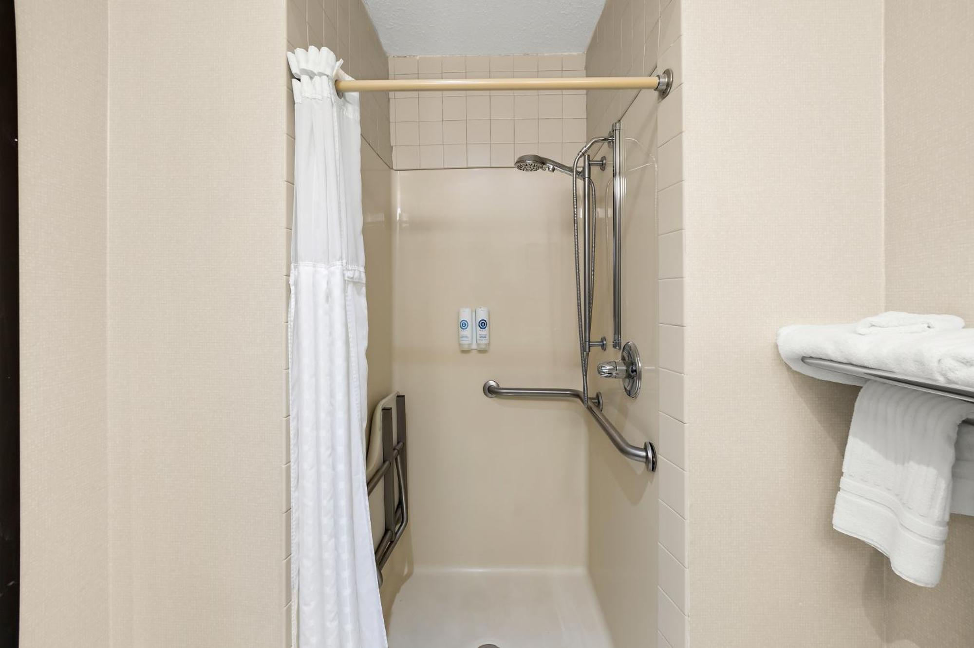 King Room Roll Shower Accessible or Non-Smoking