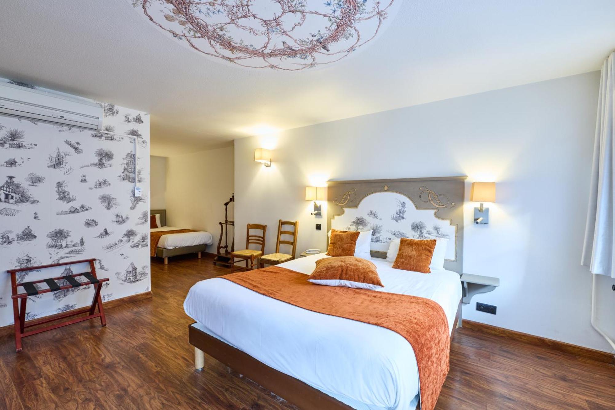 Dreibettzimmer - 1 Doppelbett + 1 Einzelbett