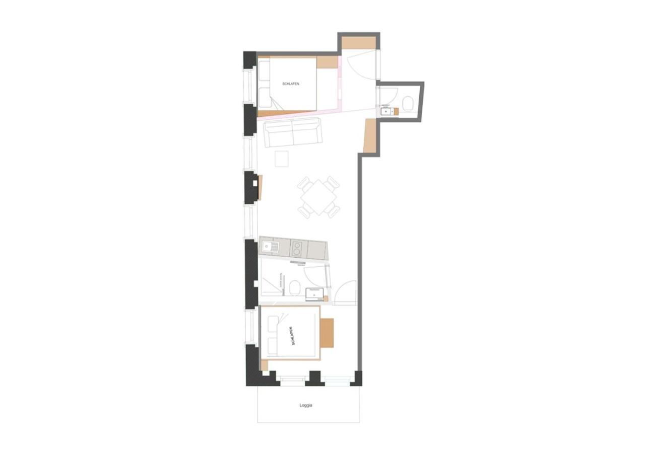 Two-Bedroom Panorama Living Apartment with Loggia