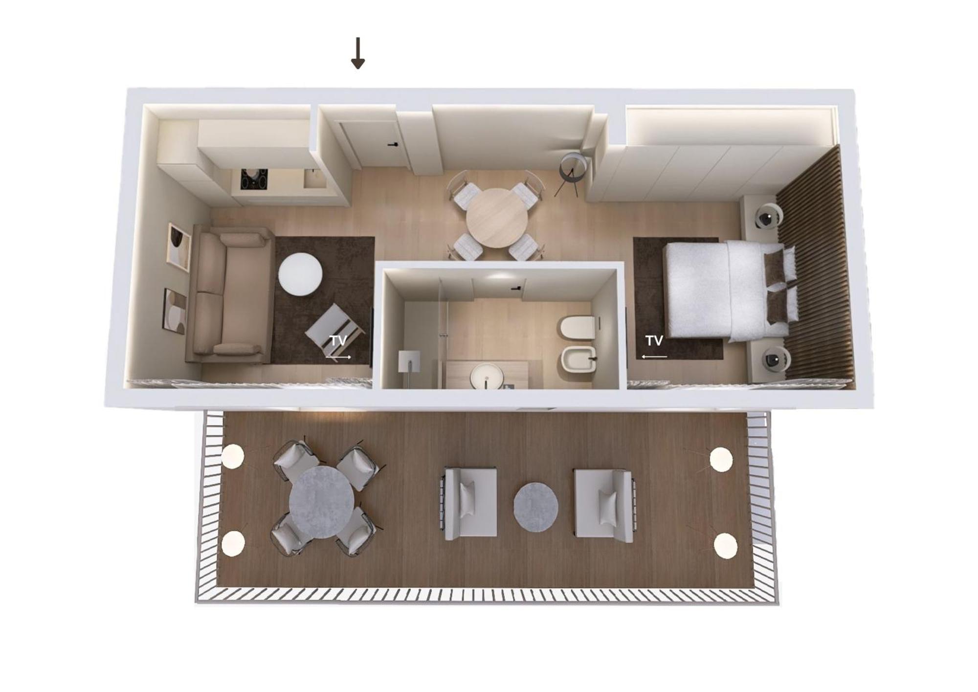 Suite con Terrazza